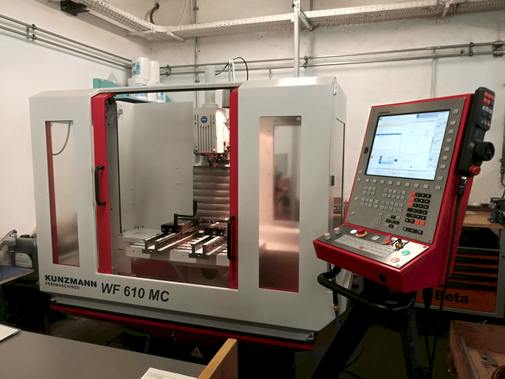 Masina KUNZMANN WF 610 MC eestvaade