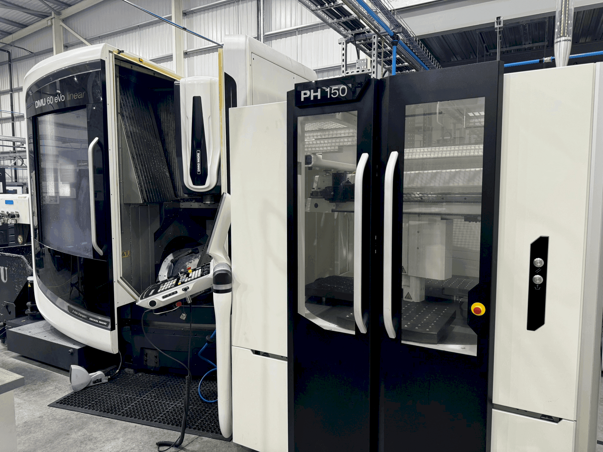 Masina DMG MORI DMU 60 eVo + PH150 eestvaade