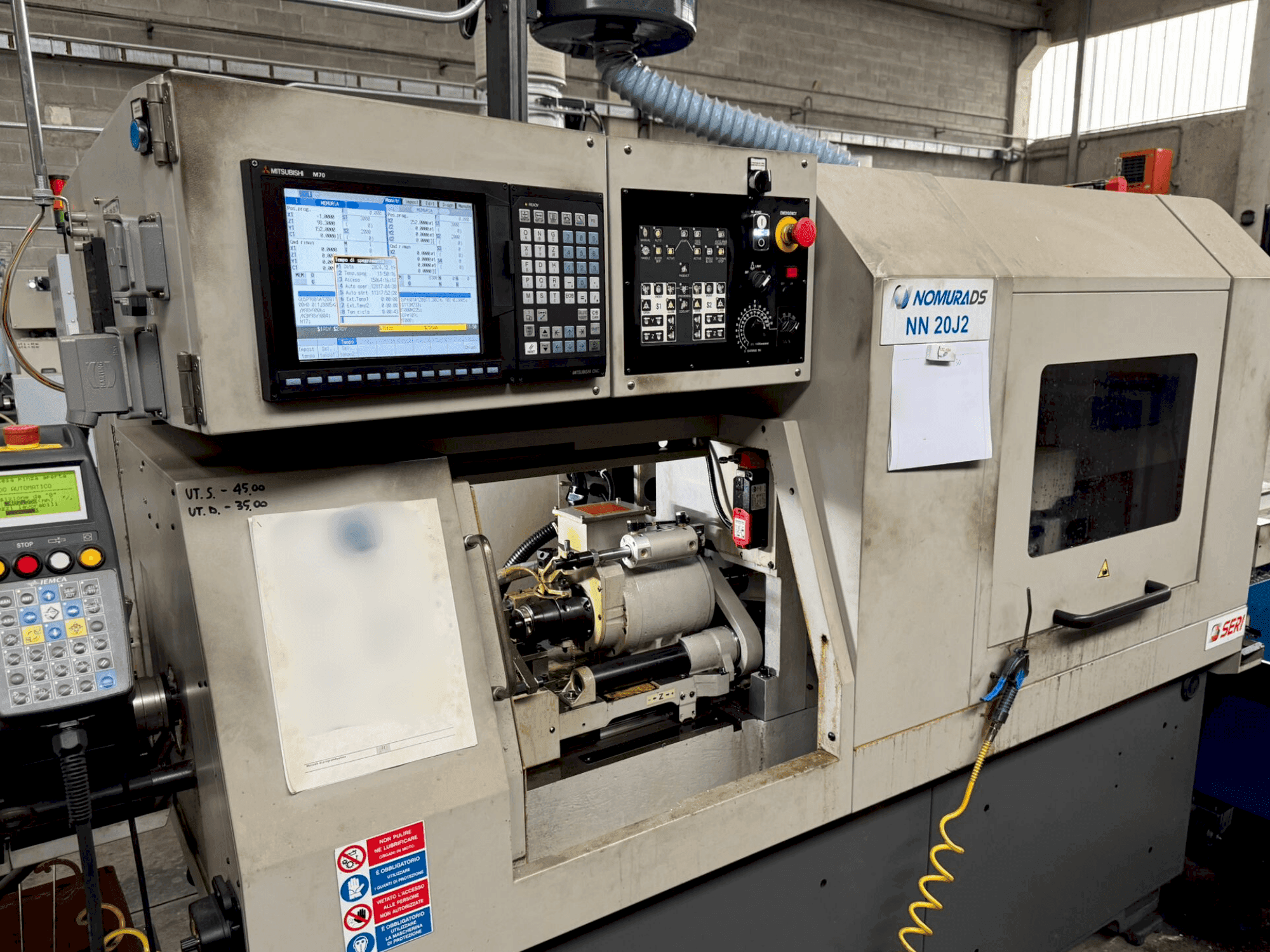 Masina NOMURA NN-20 J2 eestvaade