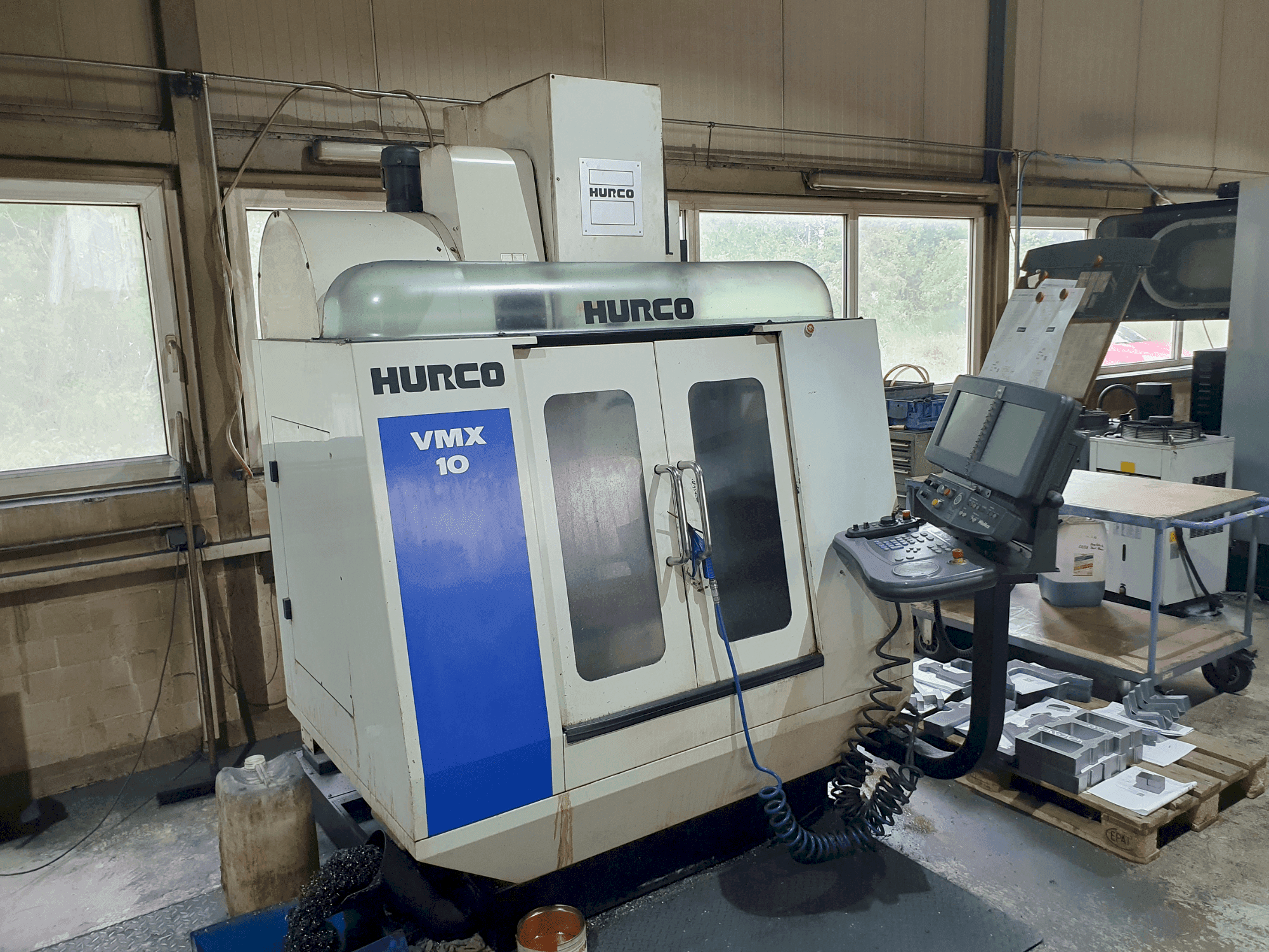 Masina Hurco VMX10 (2011) eestvaade