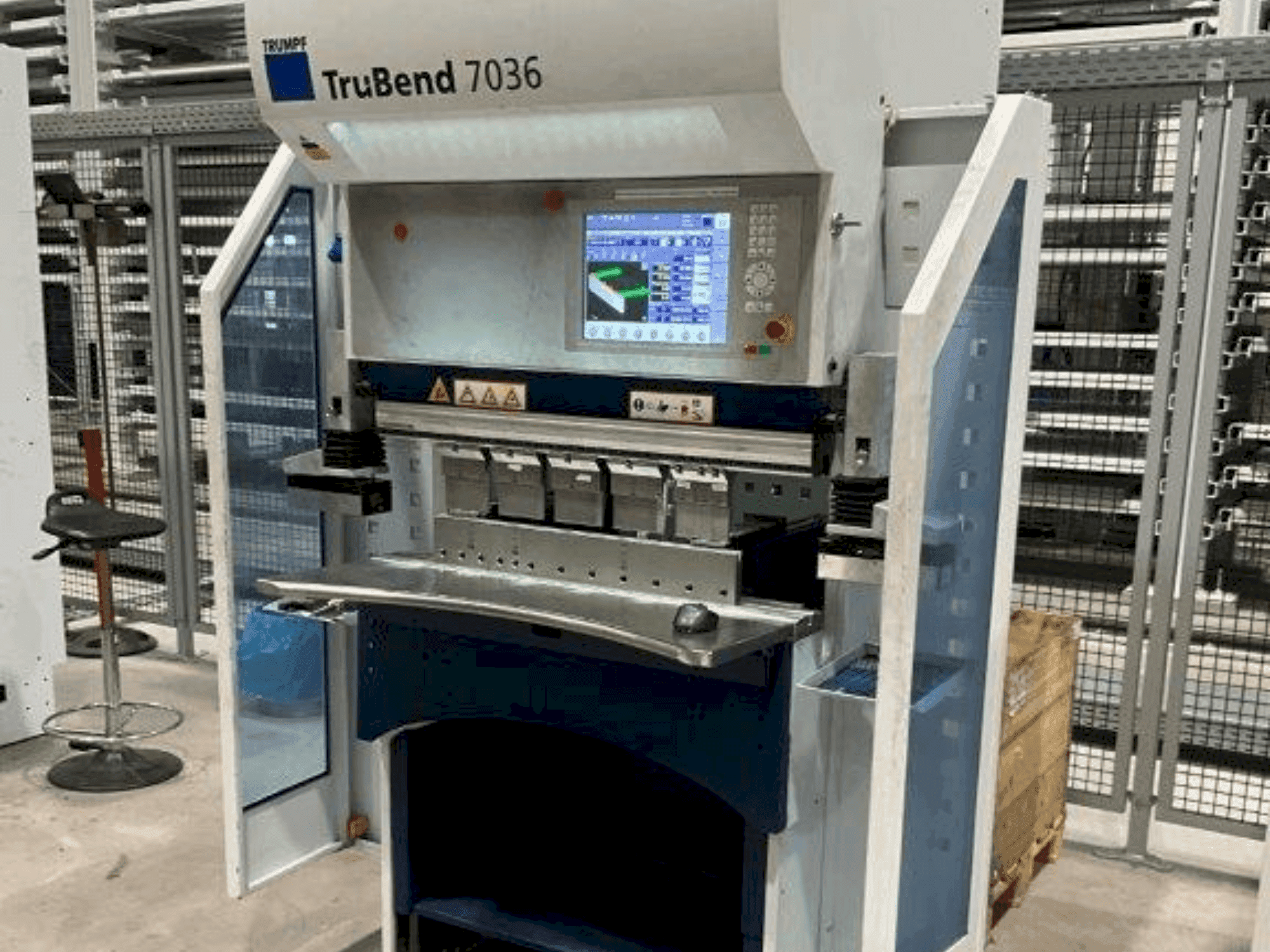 Masina TRUMPF TruBend 7036 eestvaade