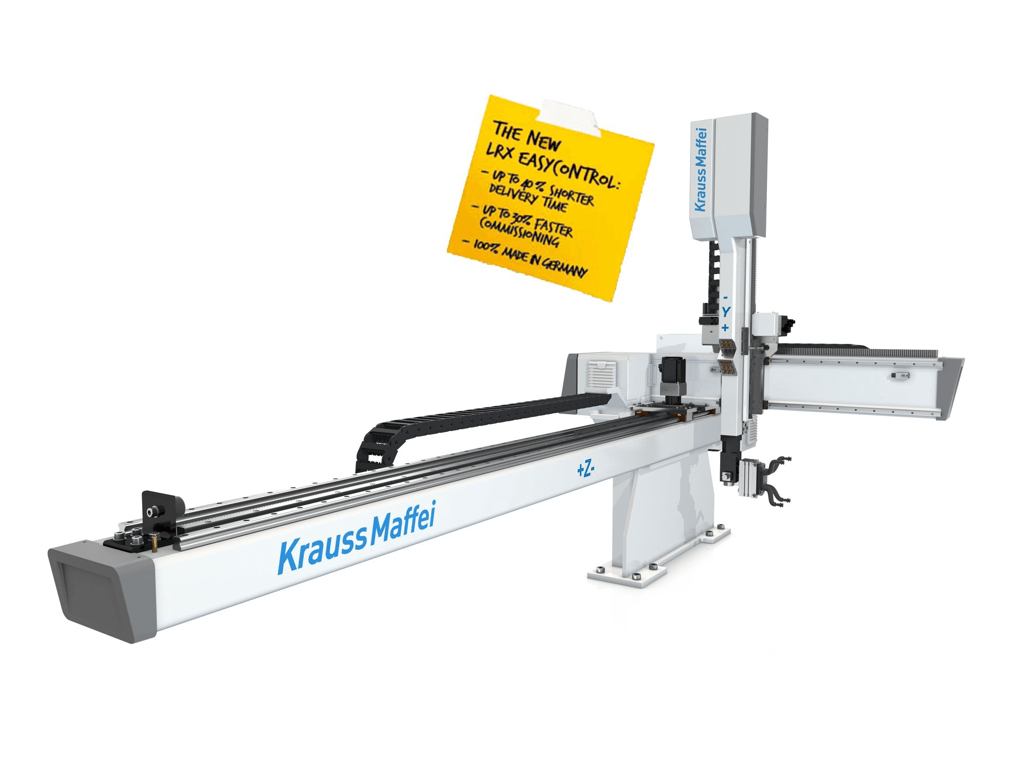 Masina Krauss Maffei LRX EasyControl 50 eestvaade