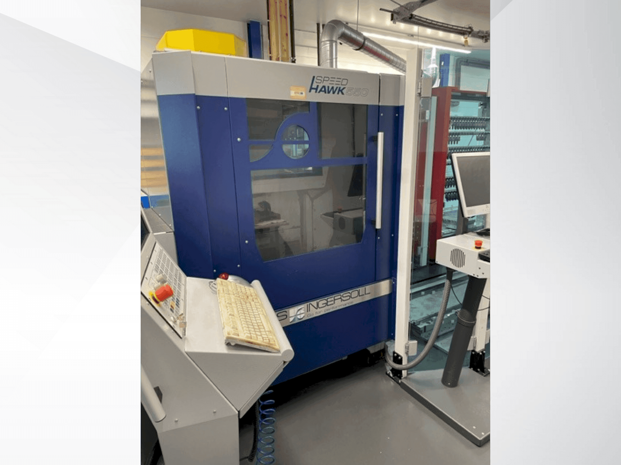 Masina OPS INGERSOLL SPEED HAWK 550 eestvaade