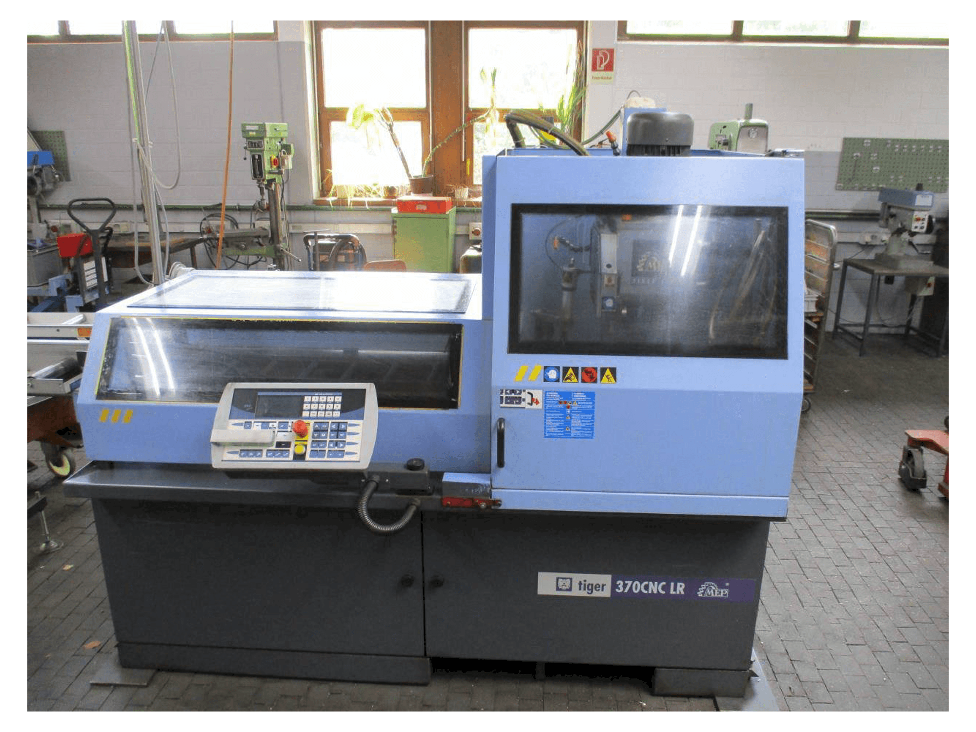 Masina MEP TIGER 370 CNC - LR eestvaade