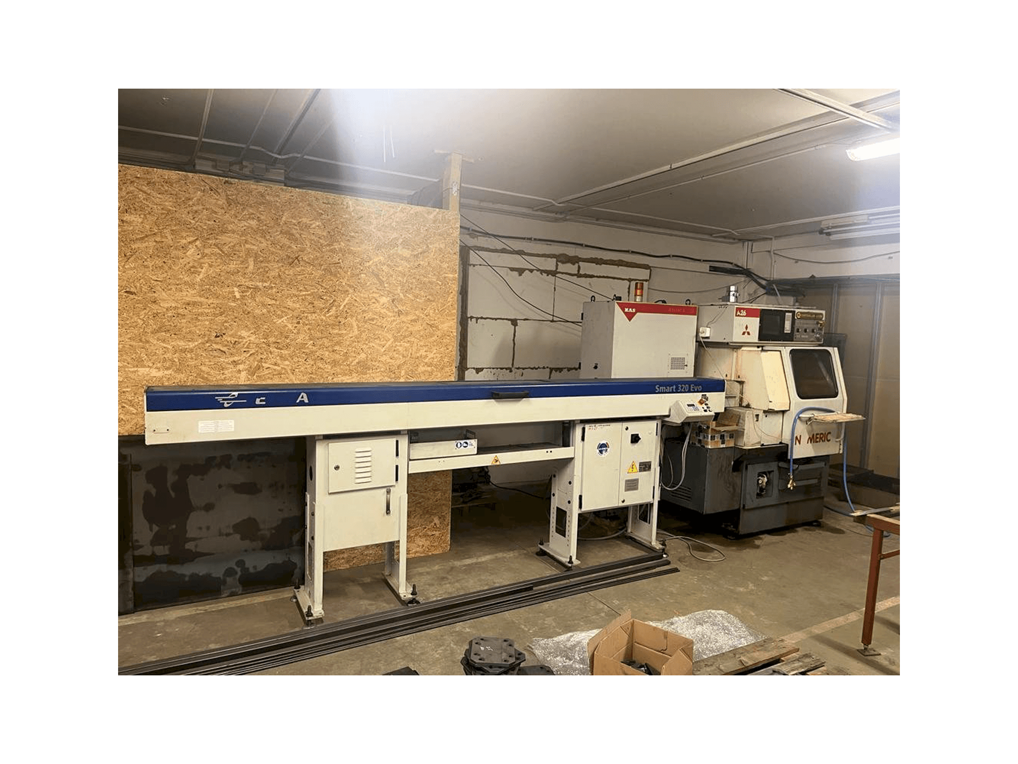 Masina KOVOSVIT MAS Numeric A26 CNC eestvaade