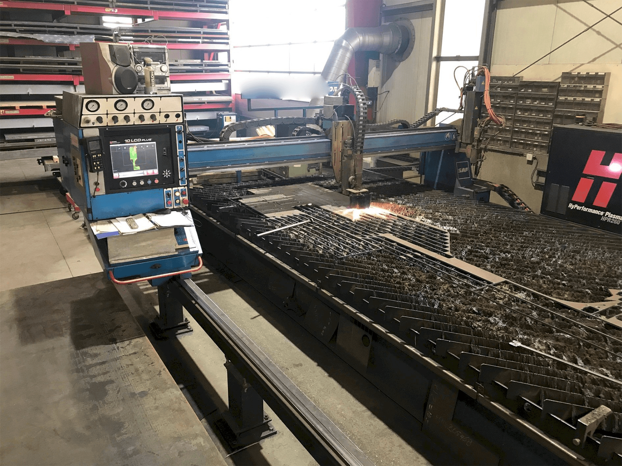 Masina SAF Oxytome B30E eestvaade