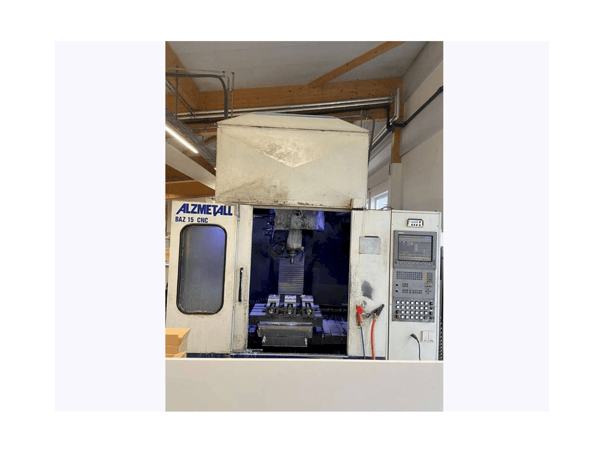 Masina Alzmetall CNC BAZ 15 eestvaade