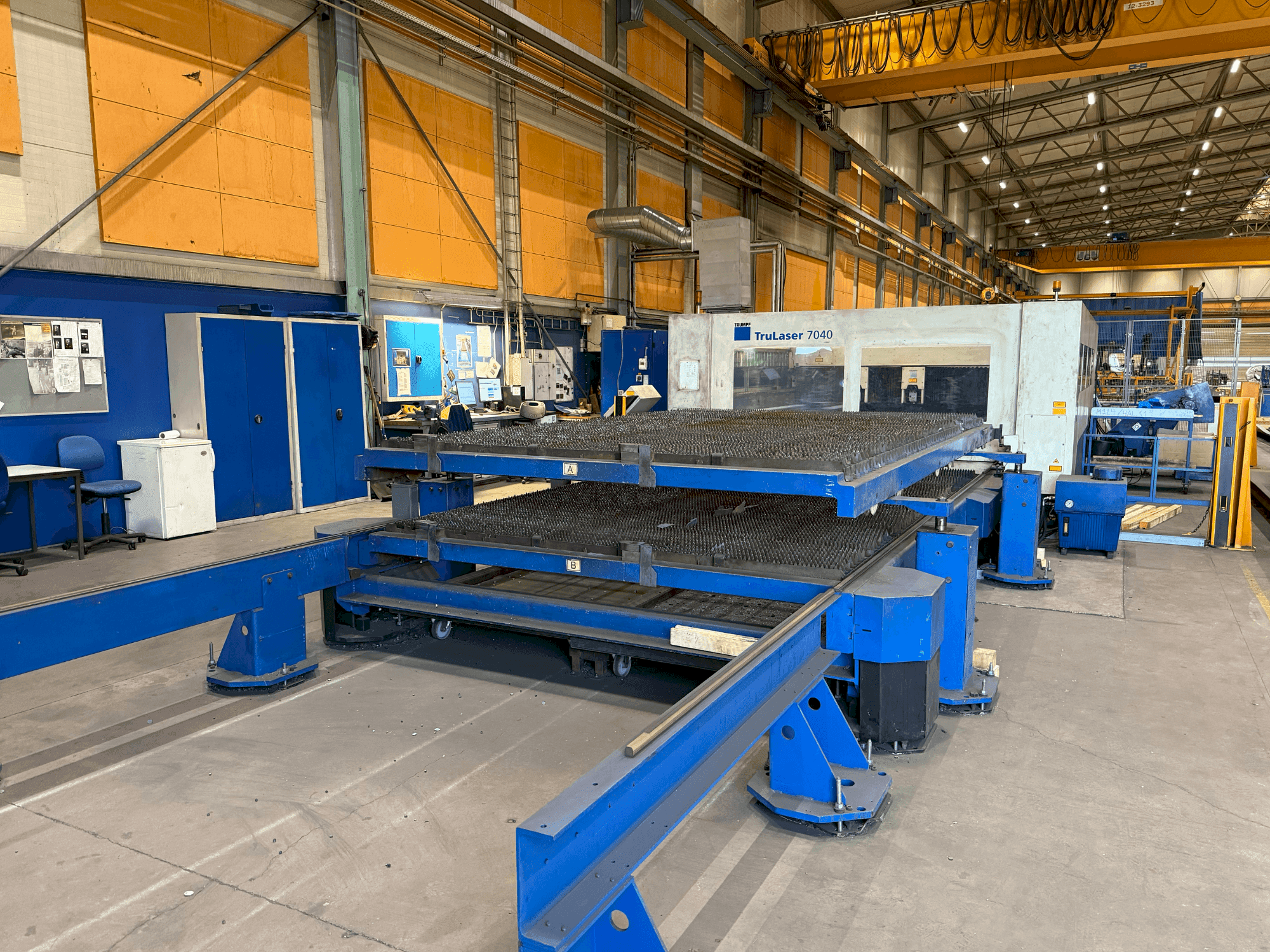 Masina TRUMPF Trulaser 7040 eestvaade