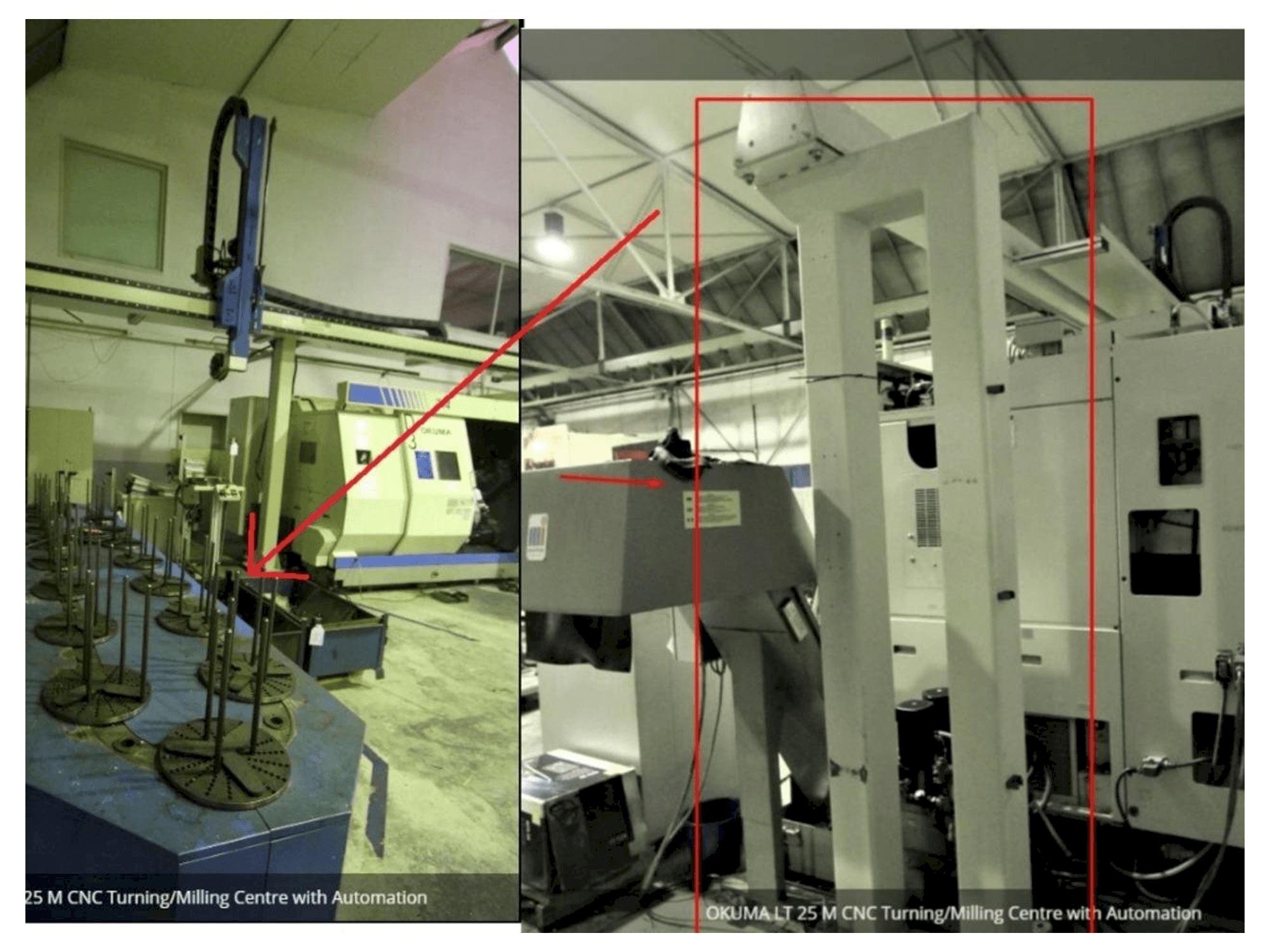 Masina Okuma LT 25 M eestvaade