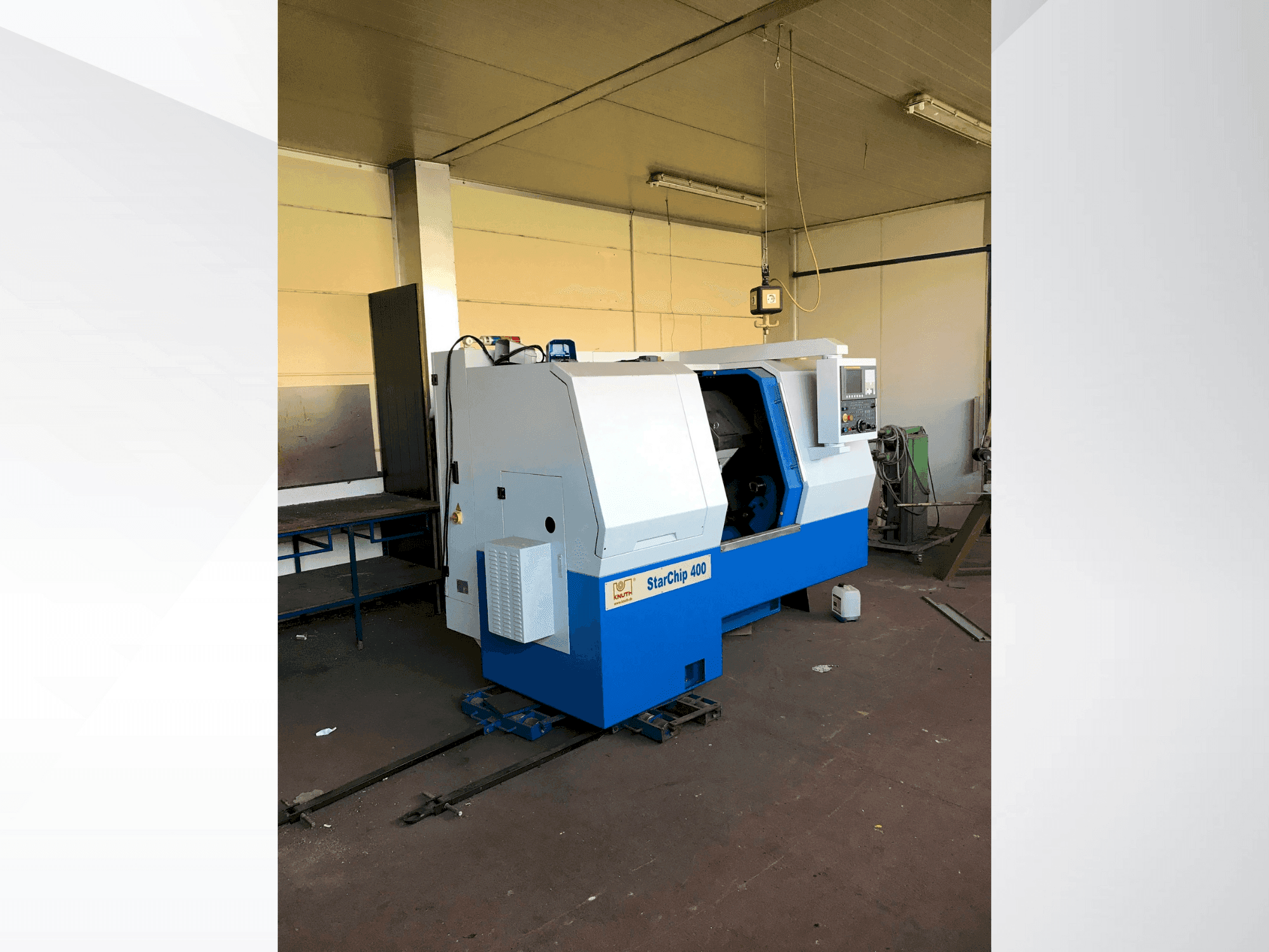 Masina KNUTH Starship 400 eestvaade