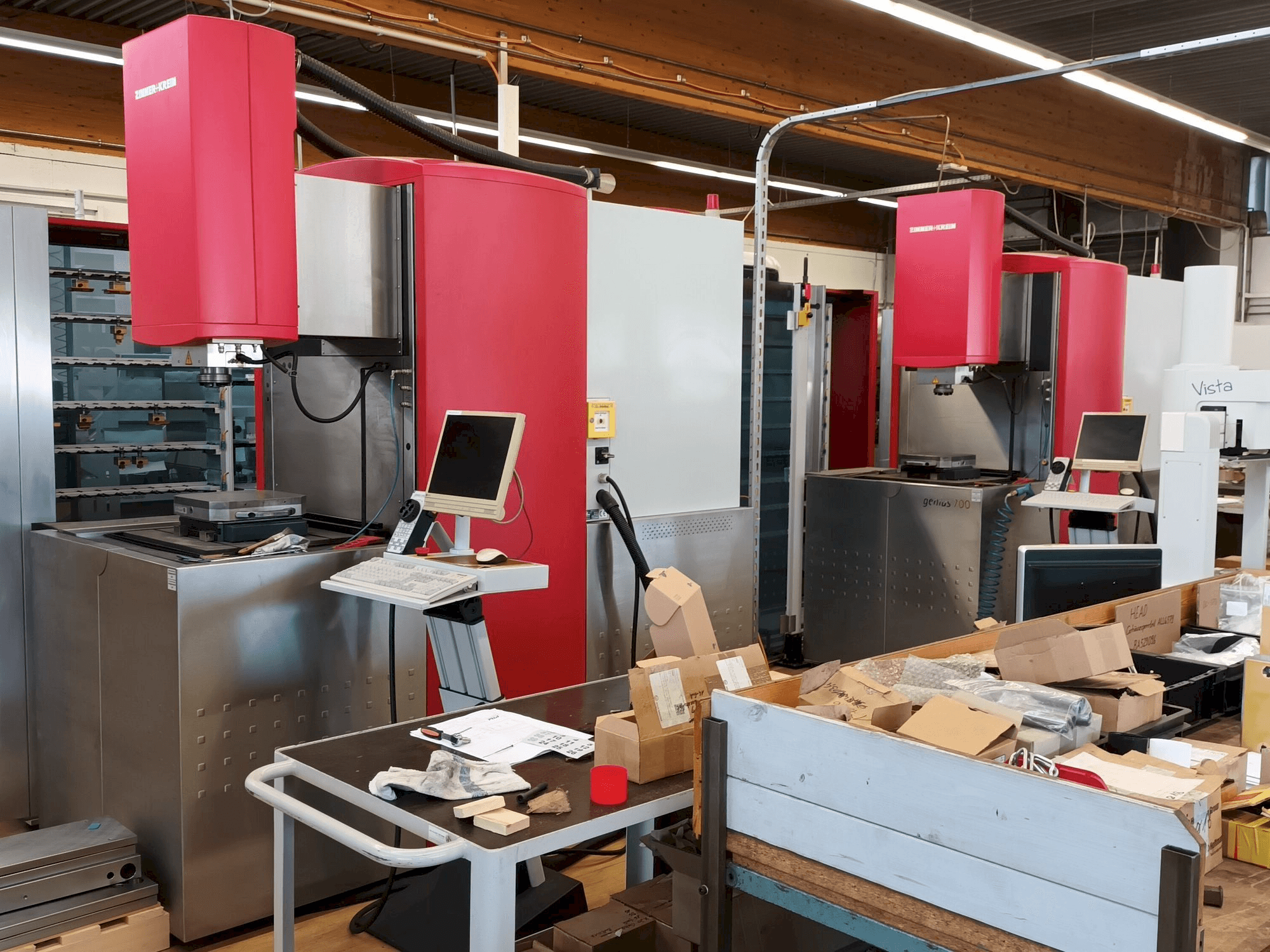 Masina Zimmer+Kreim Genius 700 eestvaade