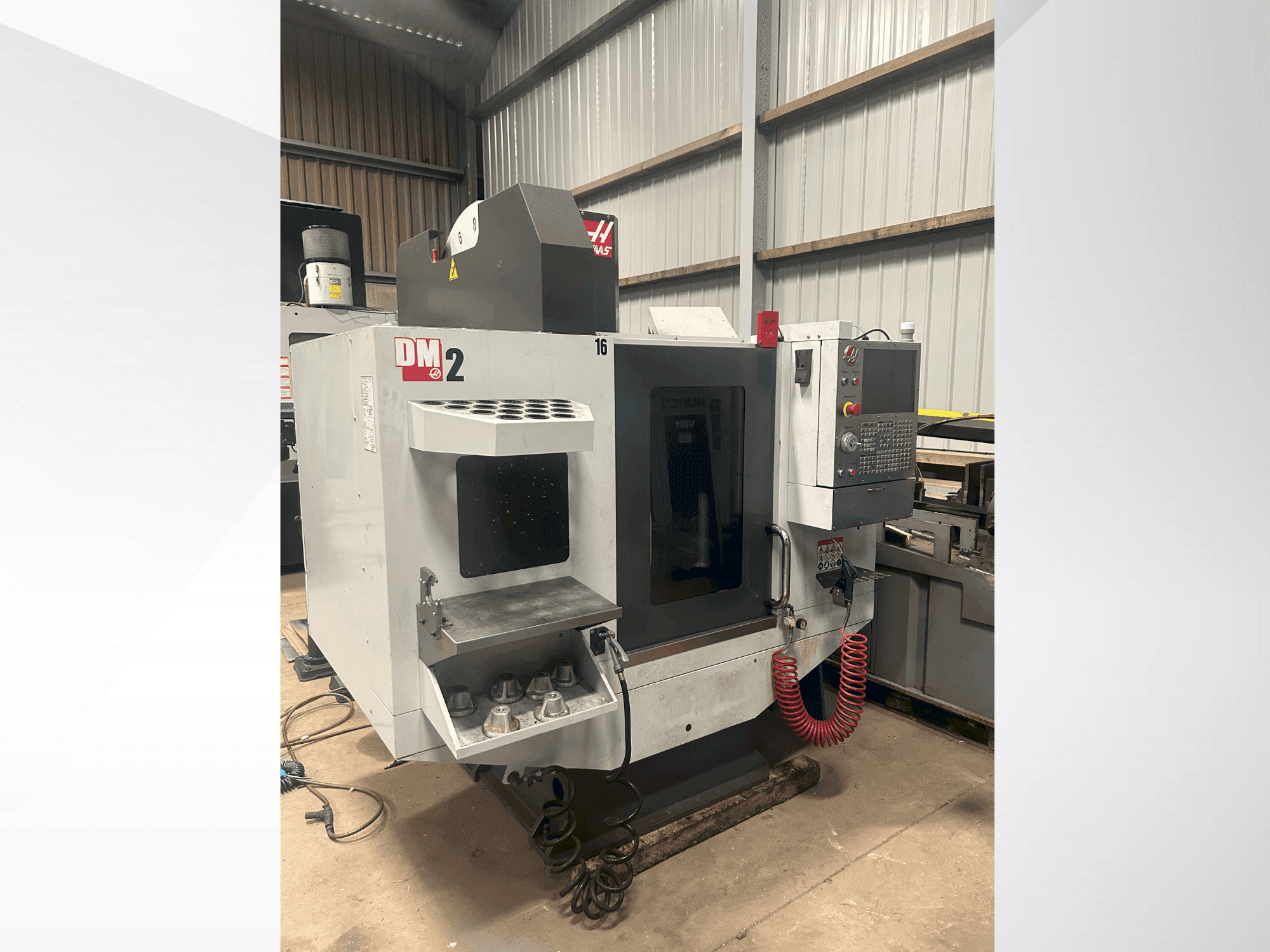 Masina HAAS DM-2 eestvaade