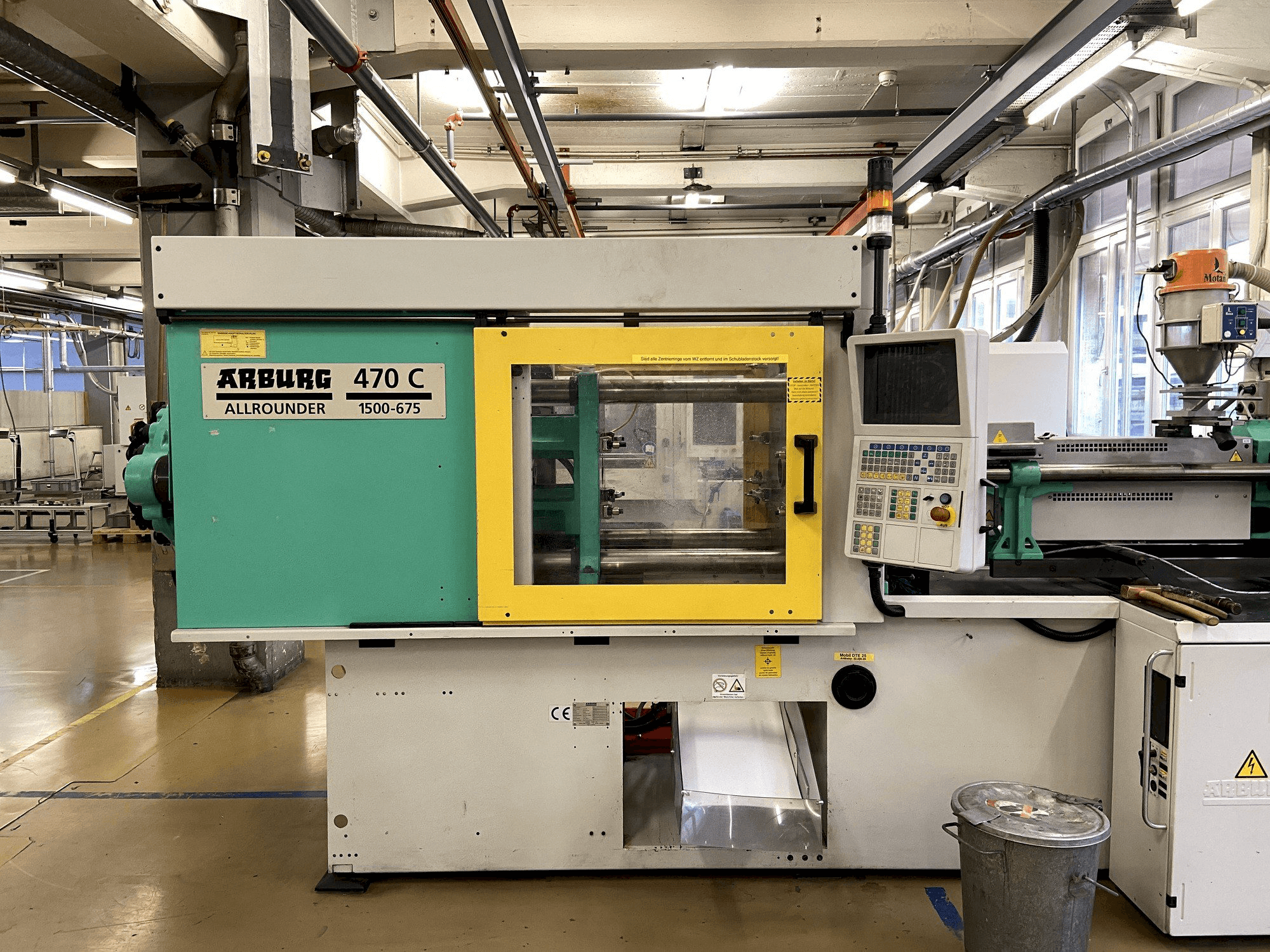Masina Arburg 470C 1500-675 eestvaade