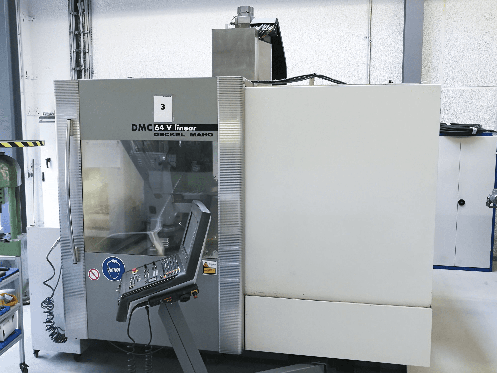 Masina DMG MORI DMC 64 V linear eestvaade
