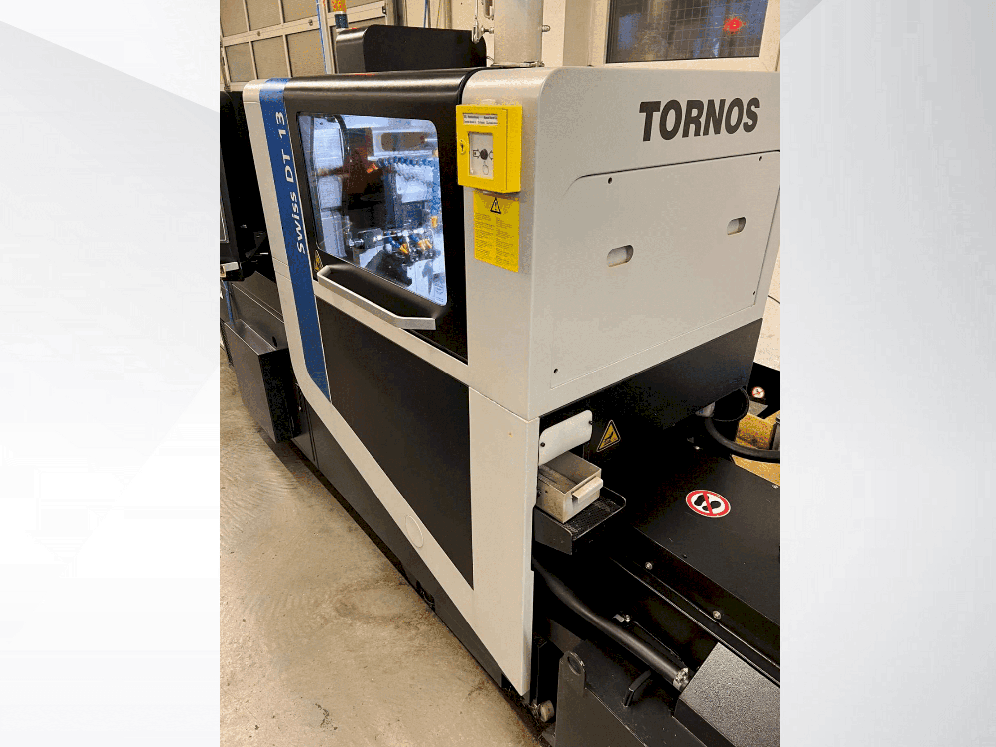 Masina Tornos Swiss DT 13 eestvaade