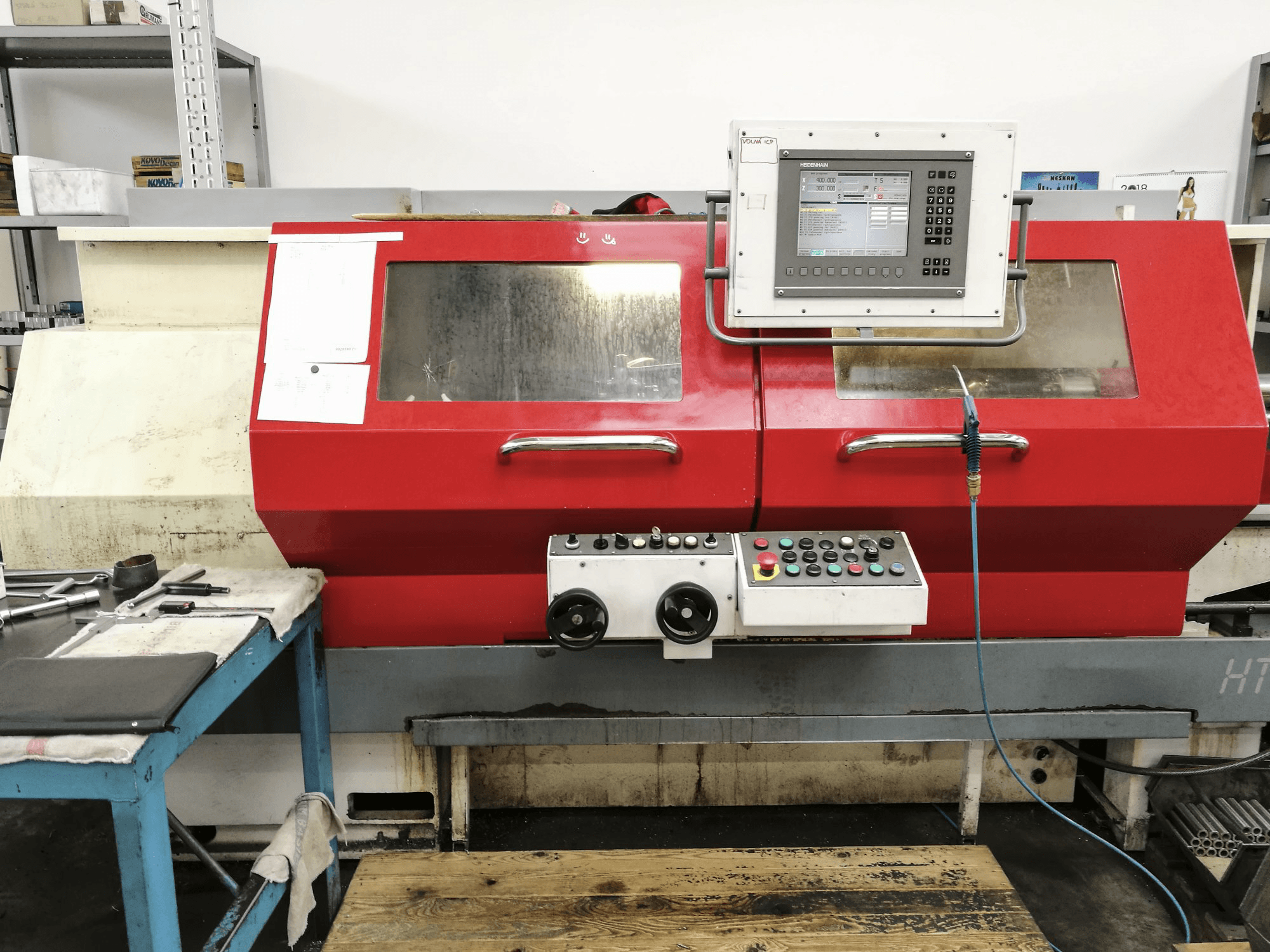 Masina WEMAS HT 540/1500 eestvaade