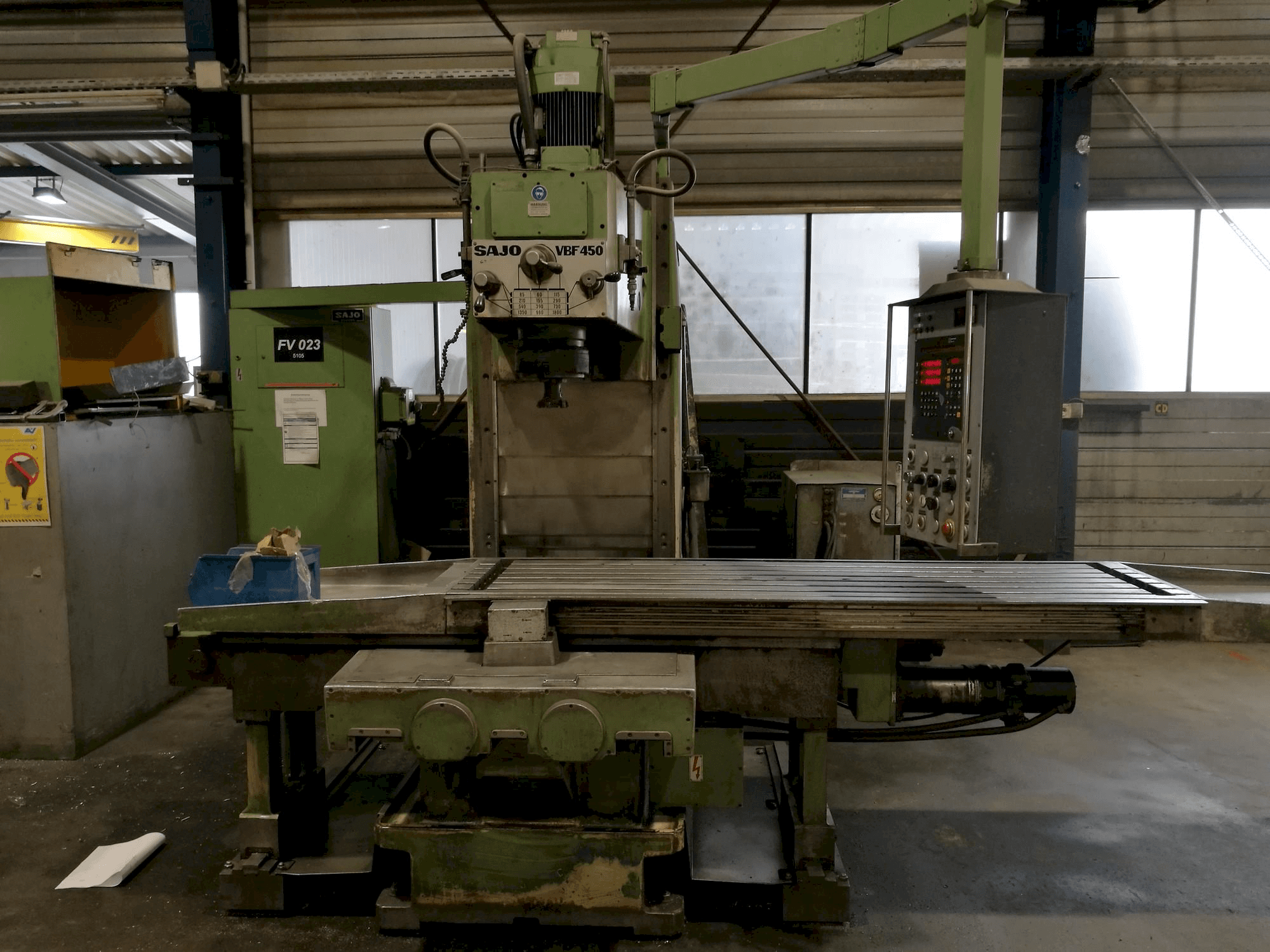 Masina SAJO VBF450 eestvaade