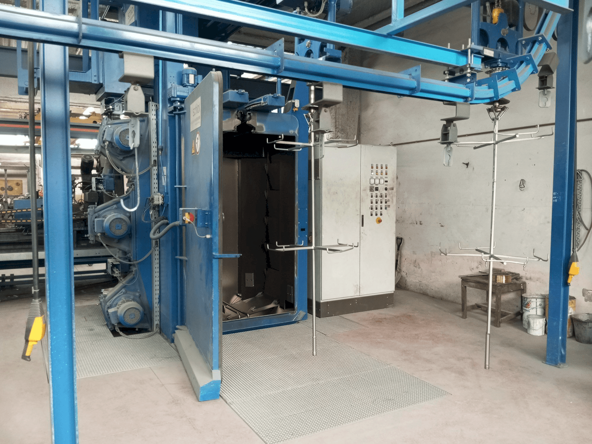 Masina WHEELABRATOR SCHLICK HB 12/20 eestvaade