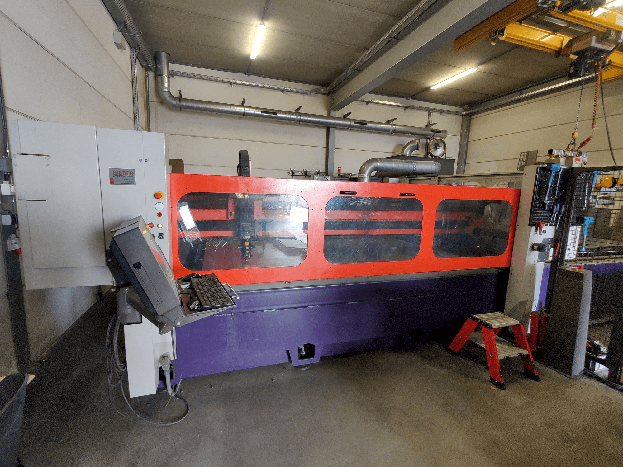 Masina Bystronic Bystar 3015 eestvaade