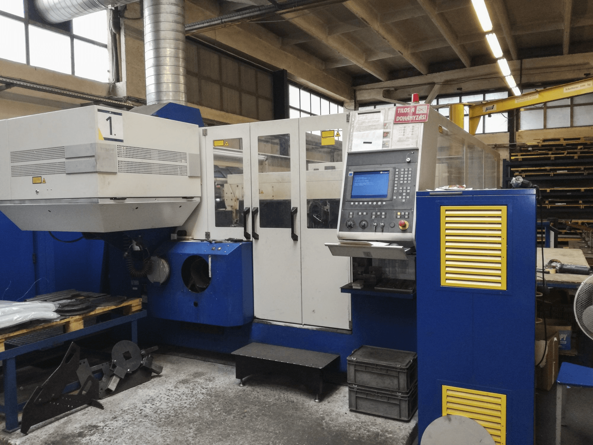Masinavaade Trumpf TruLaser L3030 paremalt