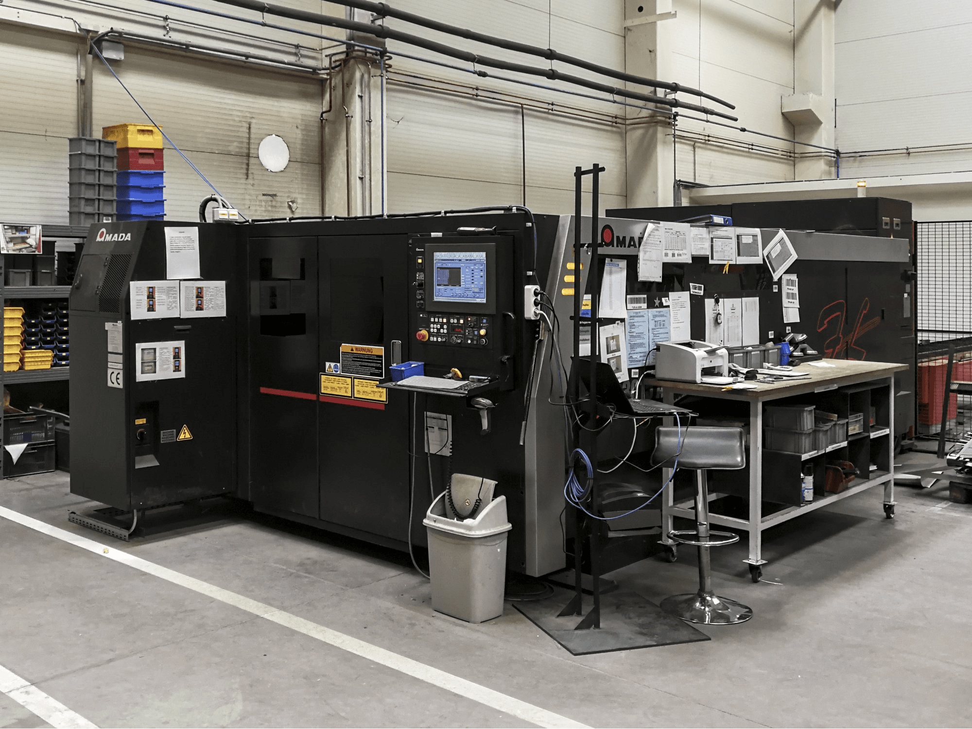 Masinavaade AMADA LCG-3015 AJ paremalt