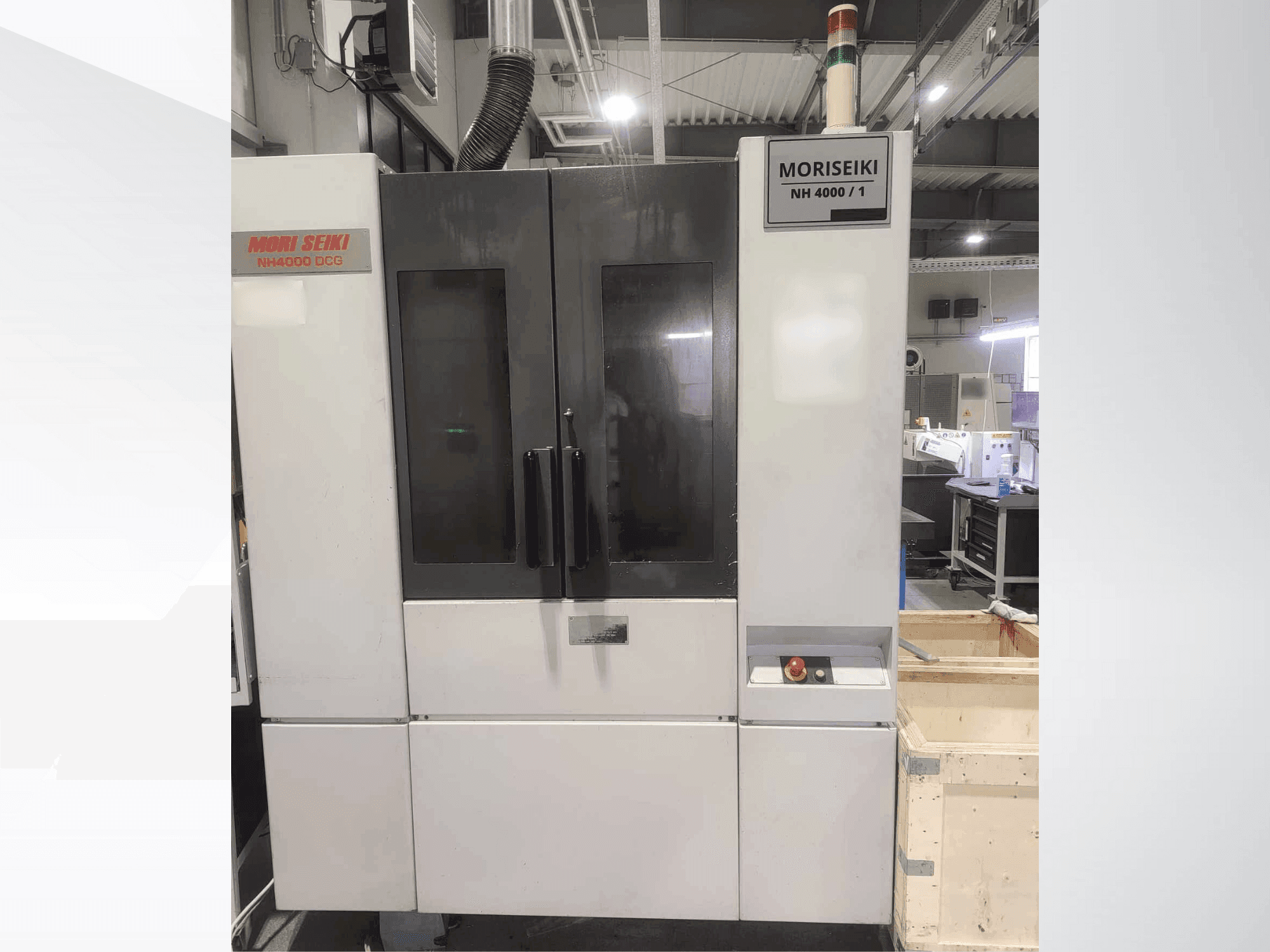 Masina MORI SEIKI NH 4000 DCG eestvaade