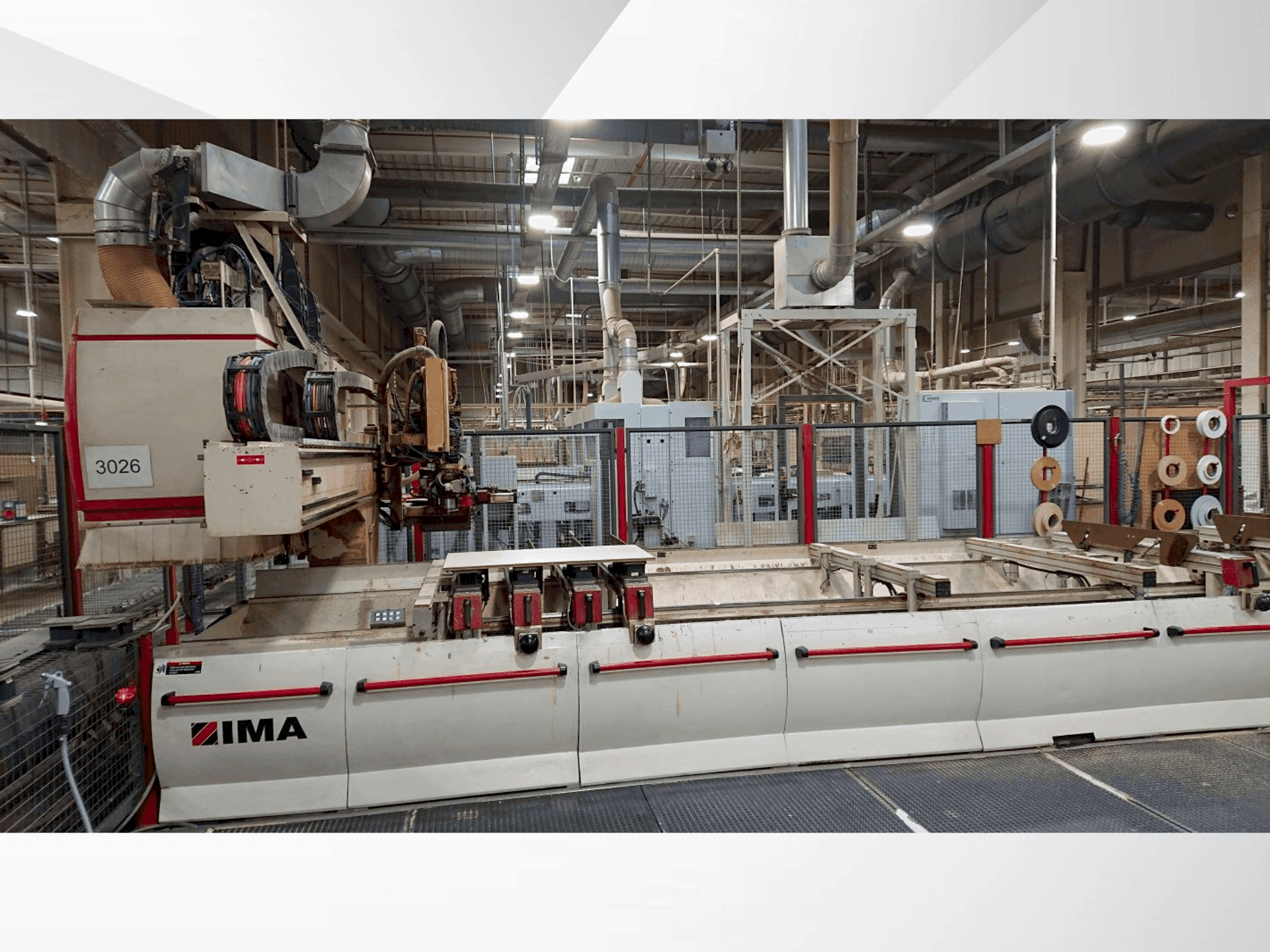 Masina IMA BIMA 410 / V Typ 140 / 600 eestvaade