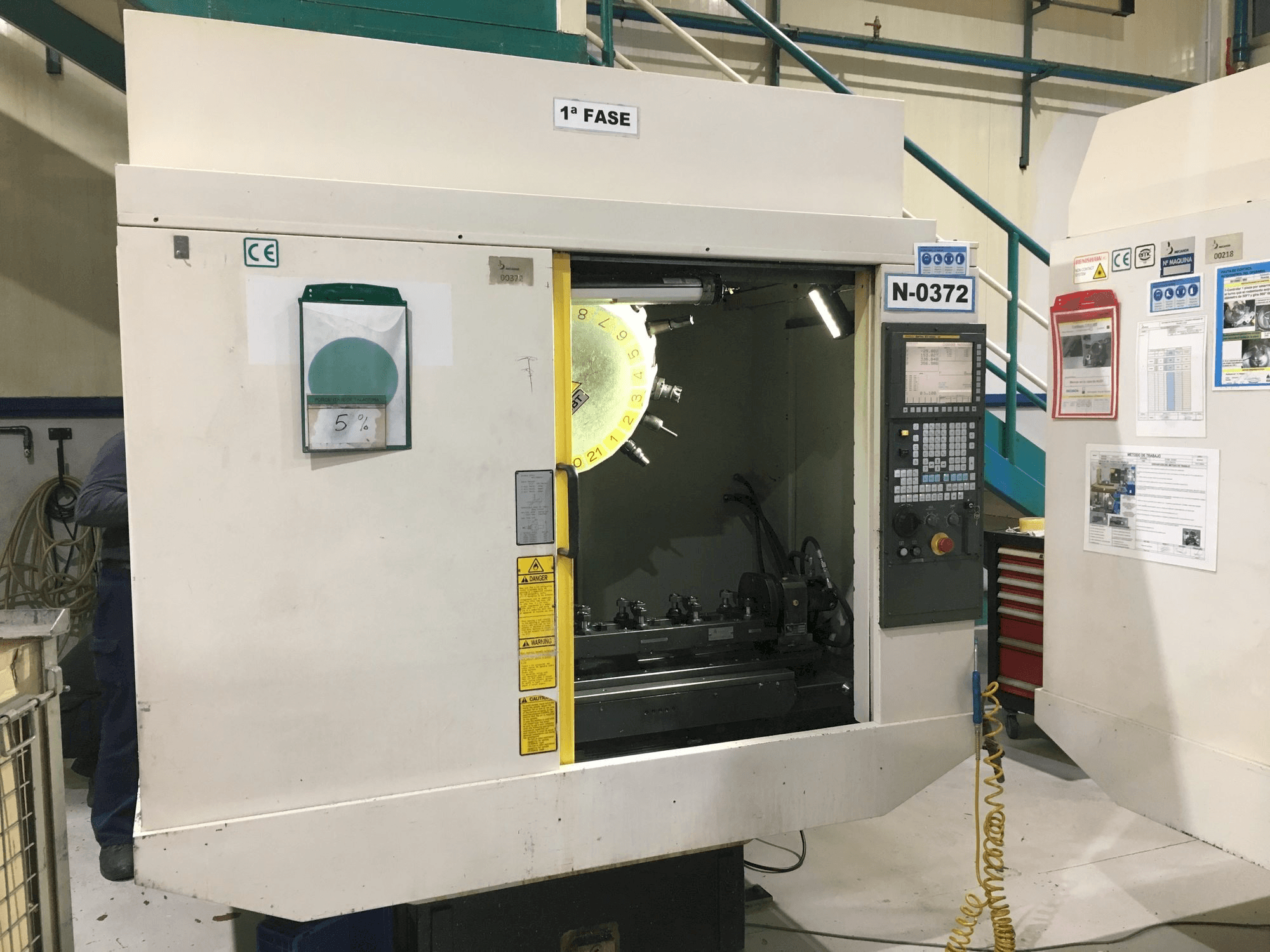 Masina FANUC Robodrill alfa-T21iEL eestvaade