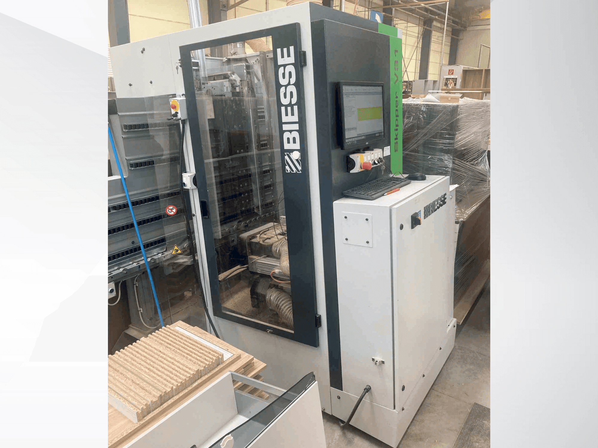 Masina BIESSE Skipper V 31 eestvaade