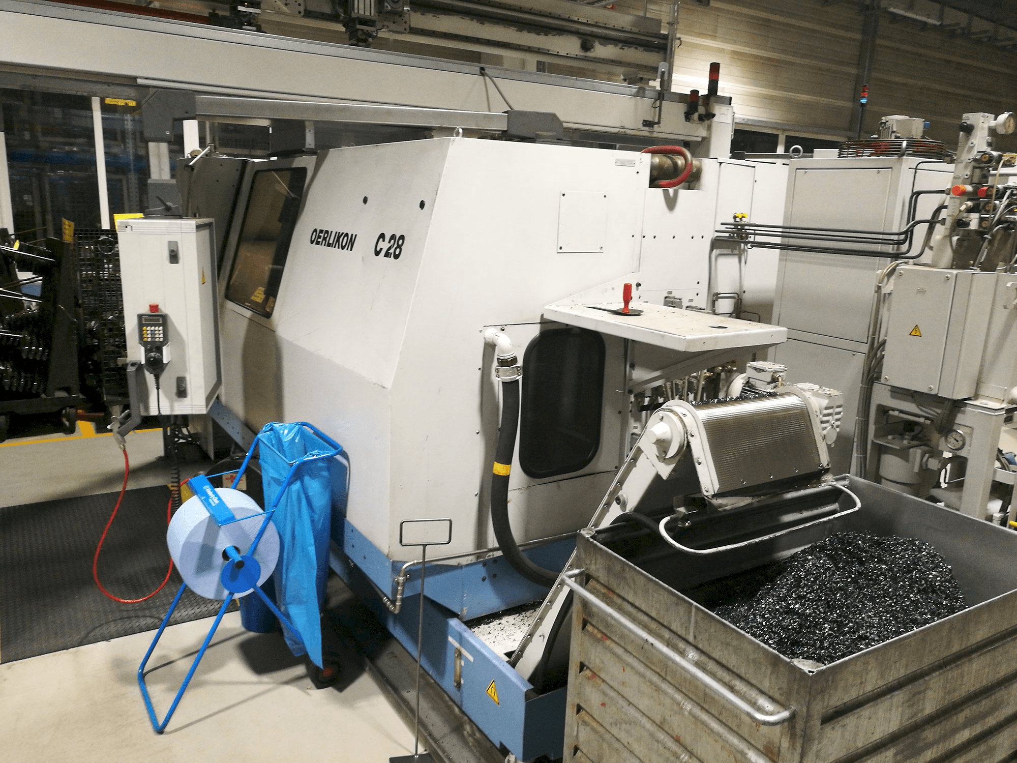 Masinavaade Oerlikon C28 paremalt