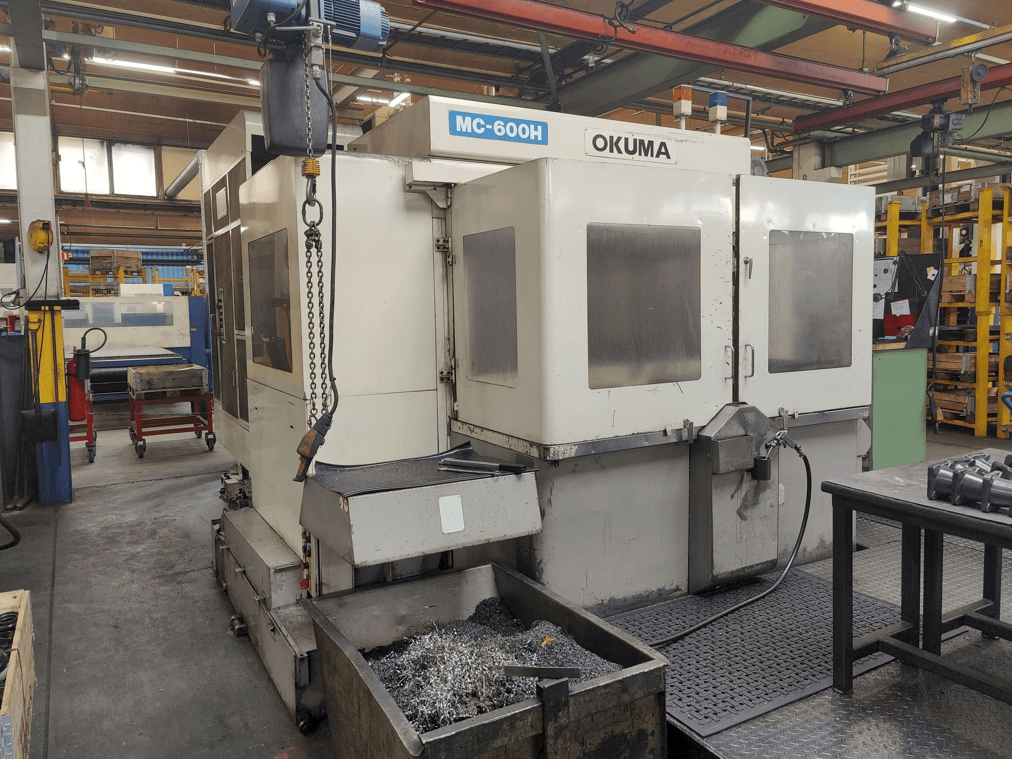 Masina Okuma MC-600 H eestvaade