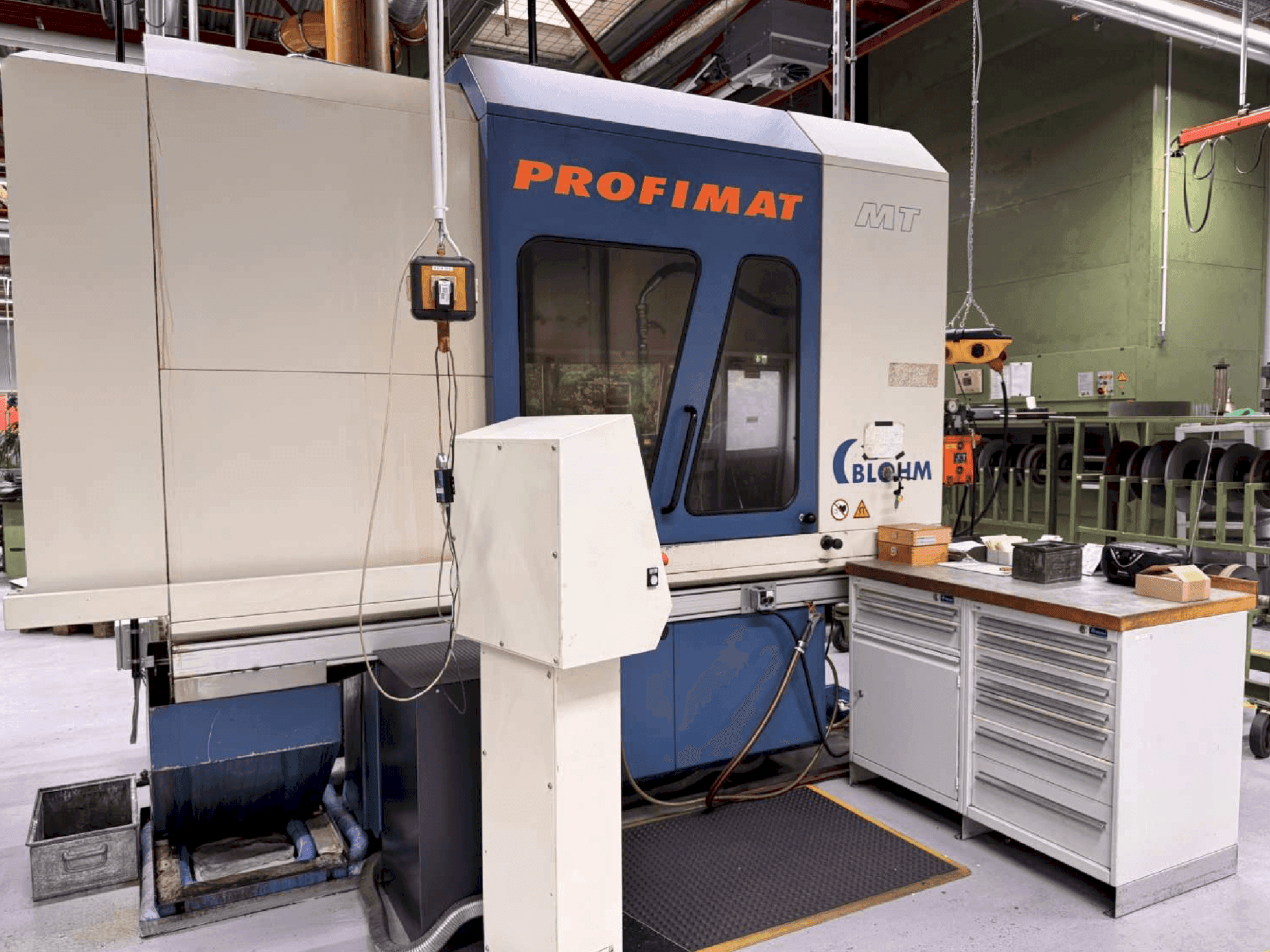 Masina BLOHM Profimat MT 408 eestvaade