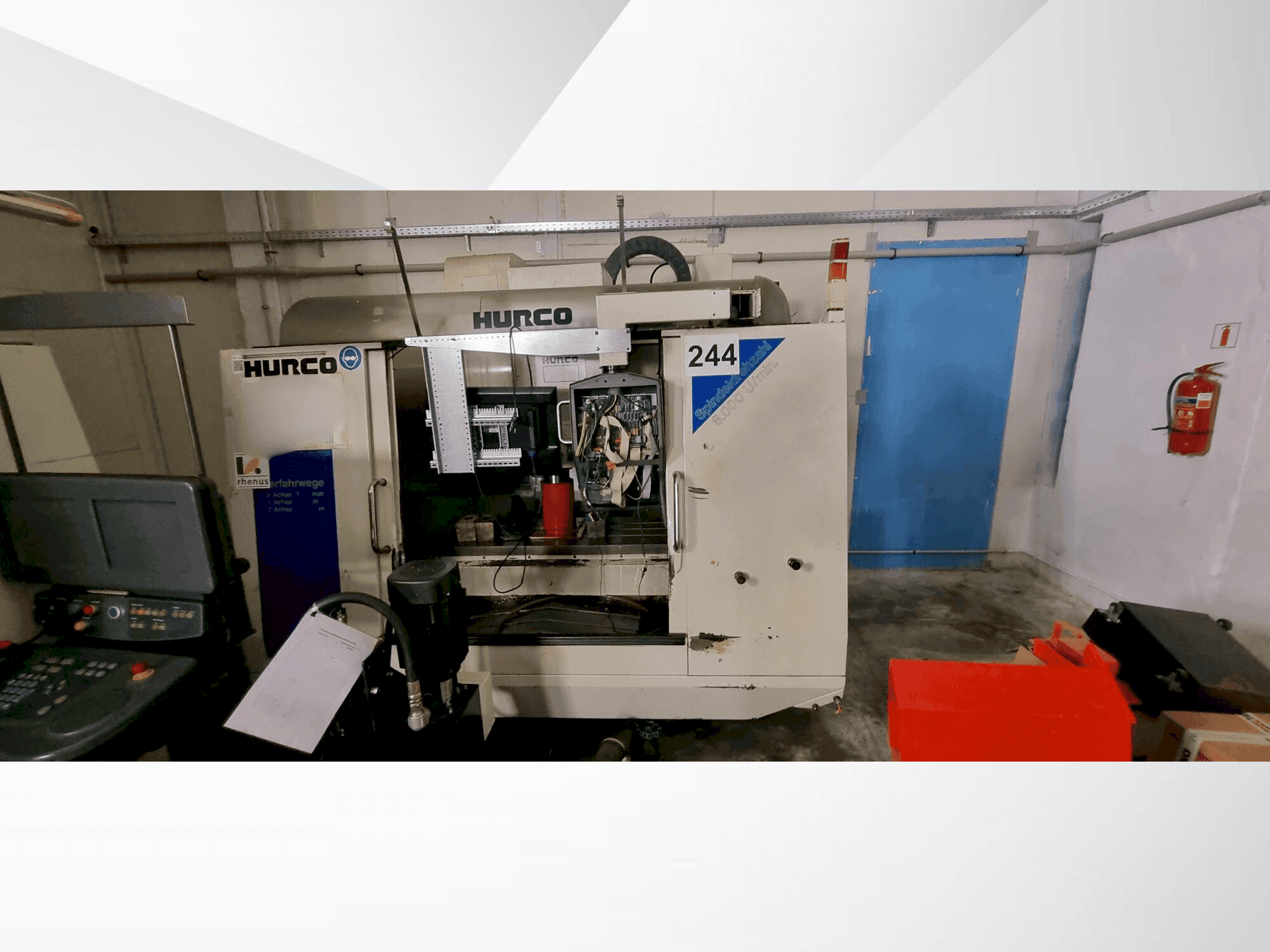 Masina Hurco VM2 eestvaade