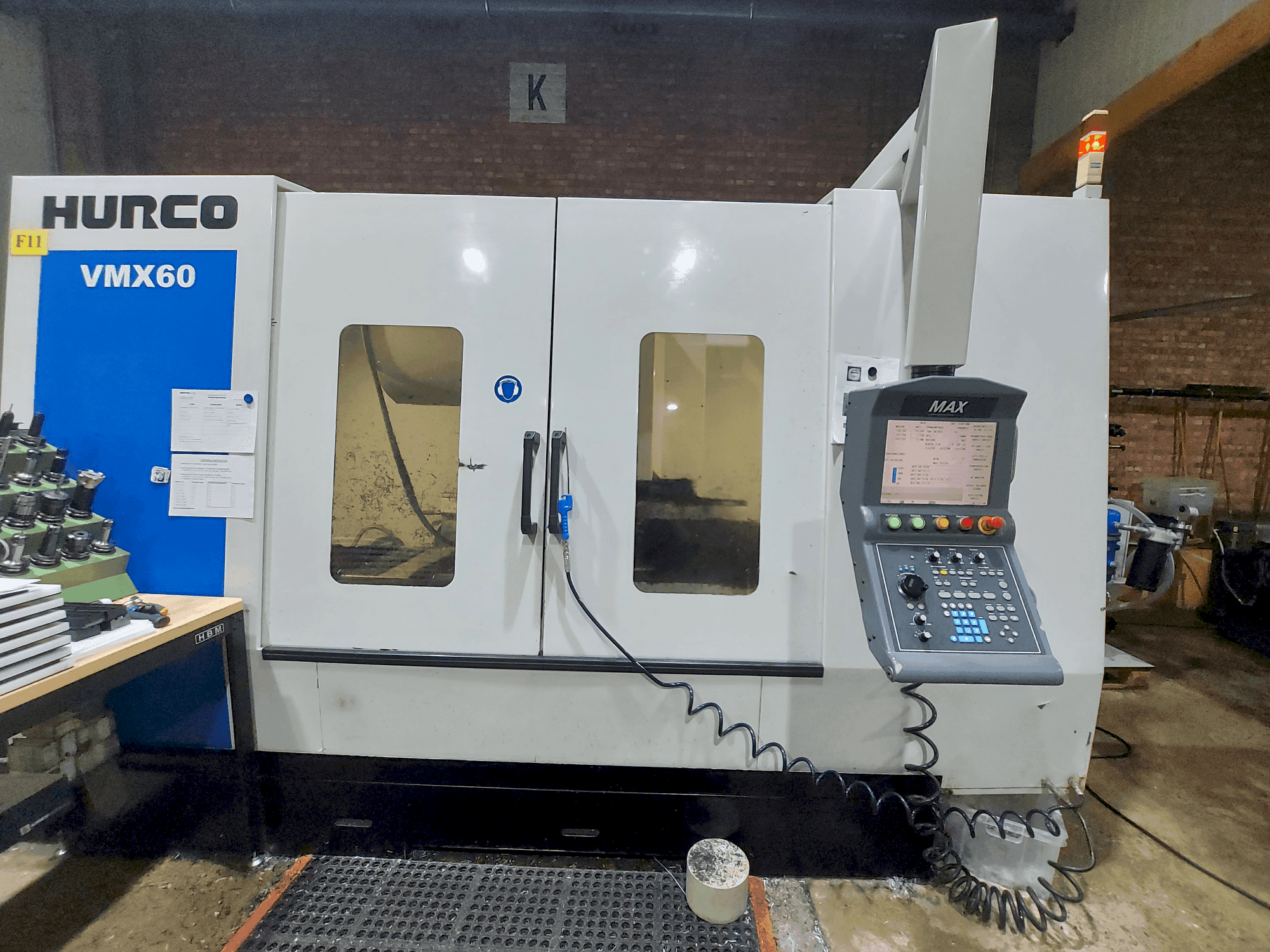 Masina Hurco VMX60/40T eestvaade