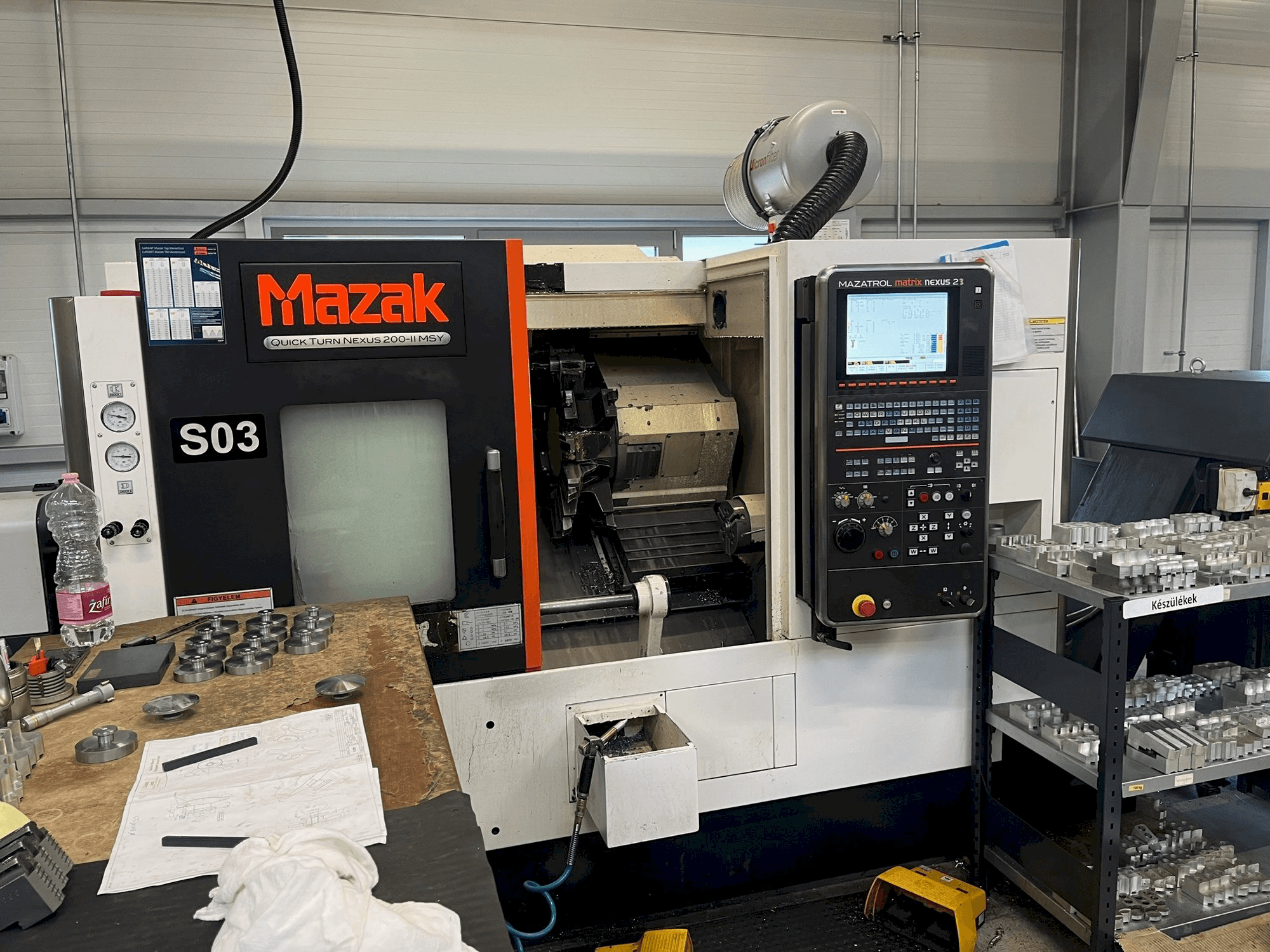 Masina Mazak QTN200-MSY V6 eestvaade