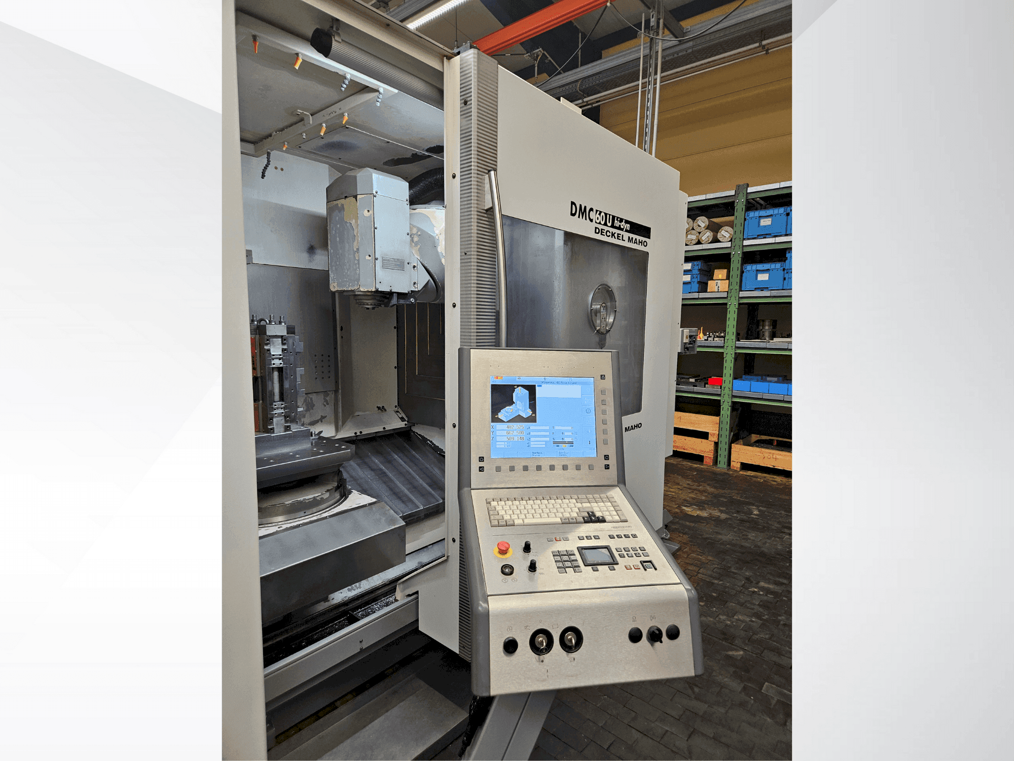 Masina DMG DECKEL MAHO DMC 60U RS5 eestvaade