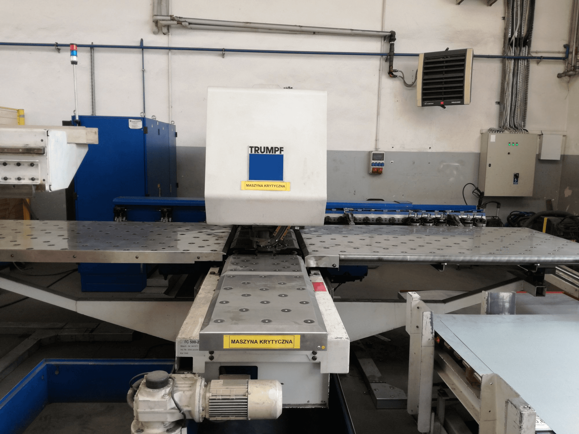 Masina Trumpf Trumatic 500 eestvaade