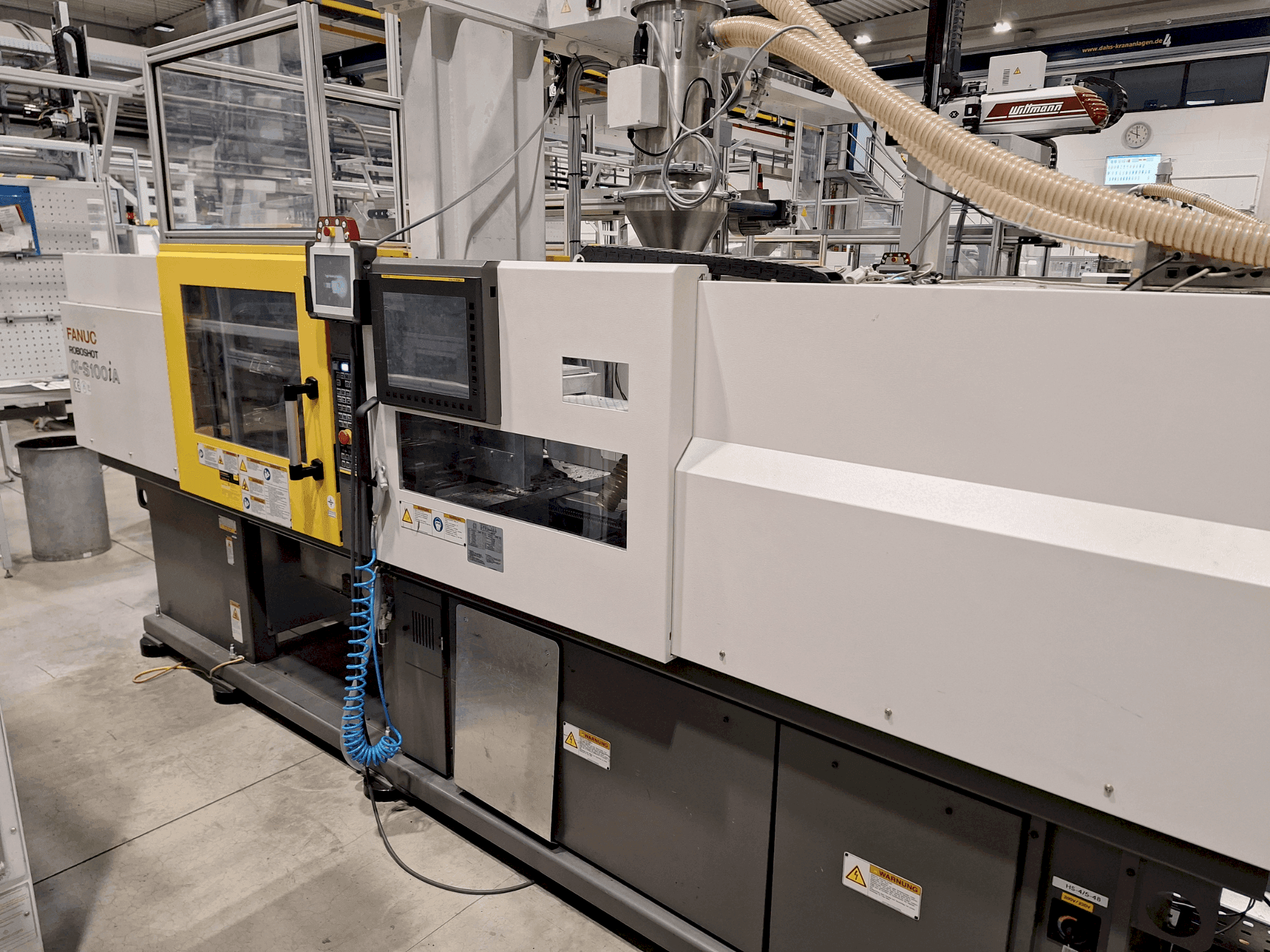Masina FANUC ROBOSHOT S 100 iA eestvaade