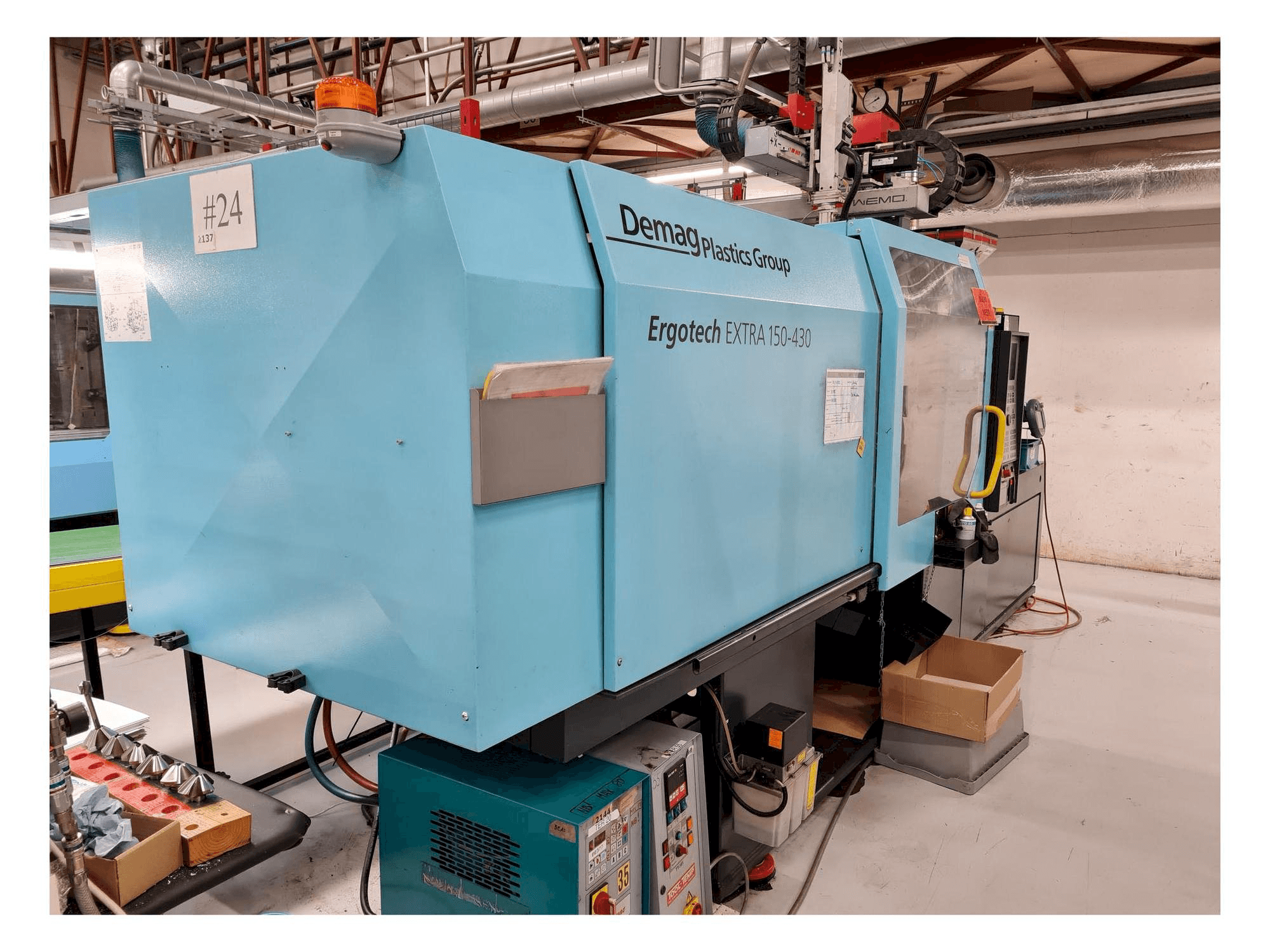 Masina DEMAG Ergotech EXTRA 150-430 eestvaade