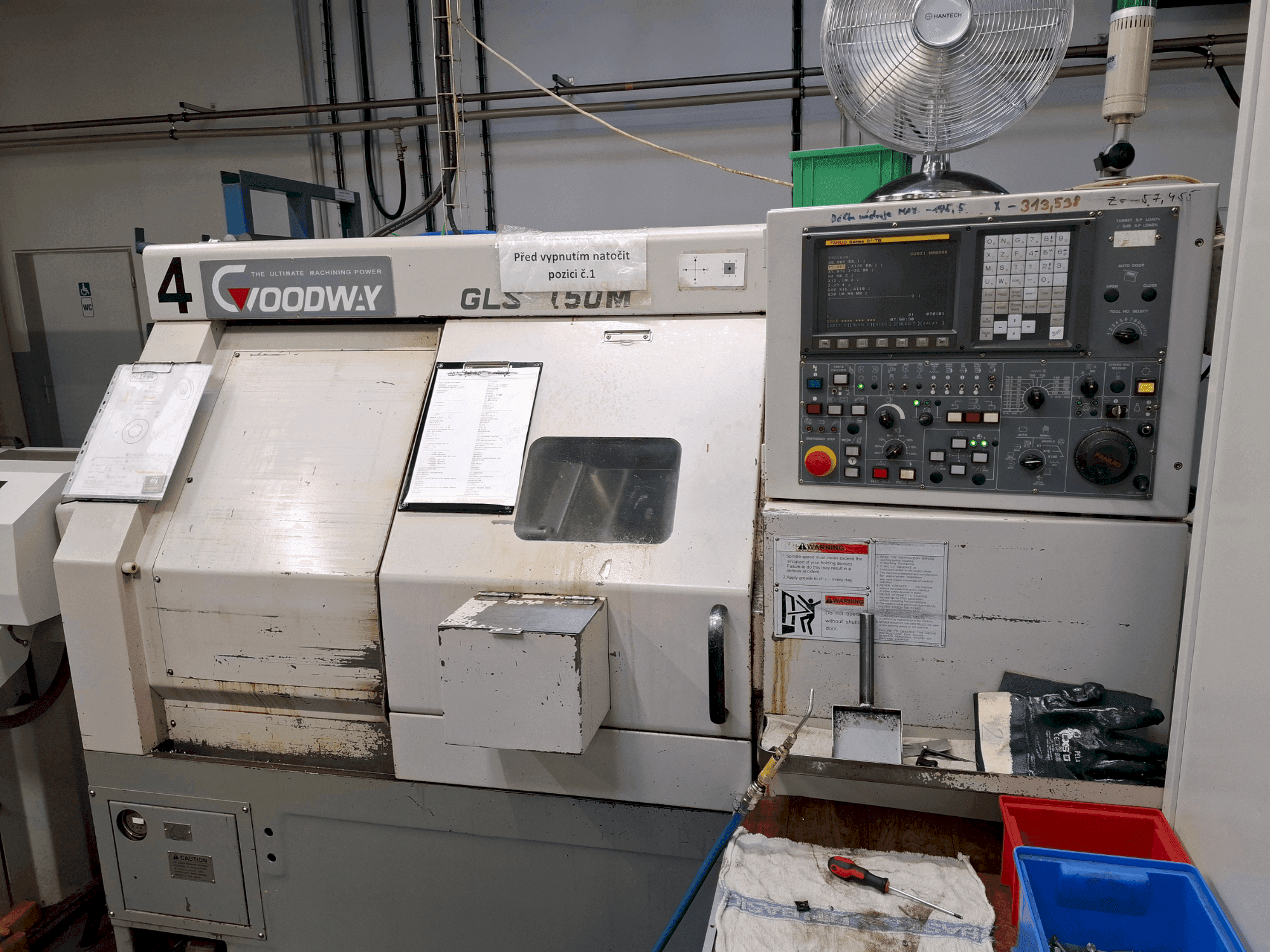 Masina Goodway GLS 150M eestvaade