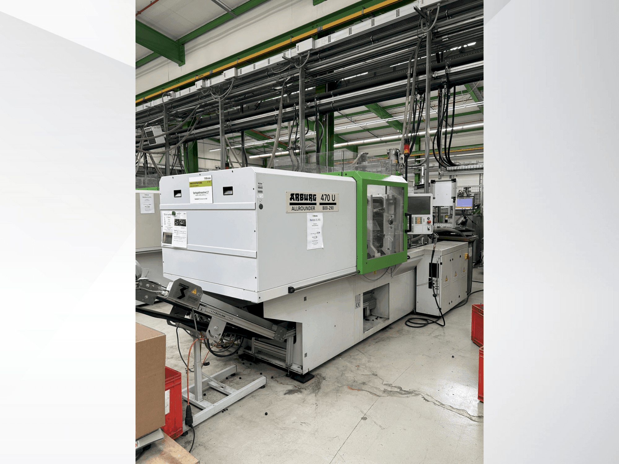 Masina Arburg 470 U / 800-290 eestvaade