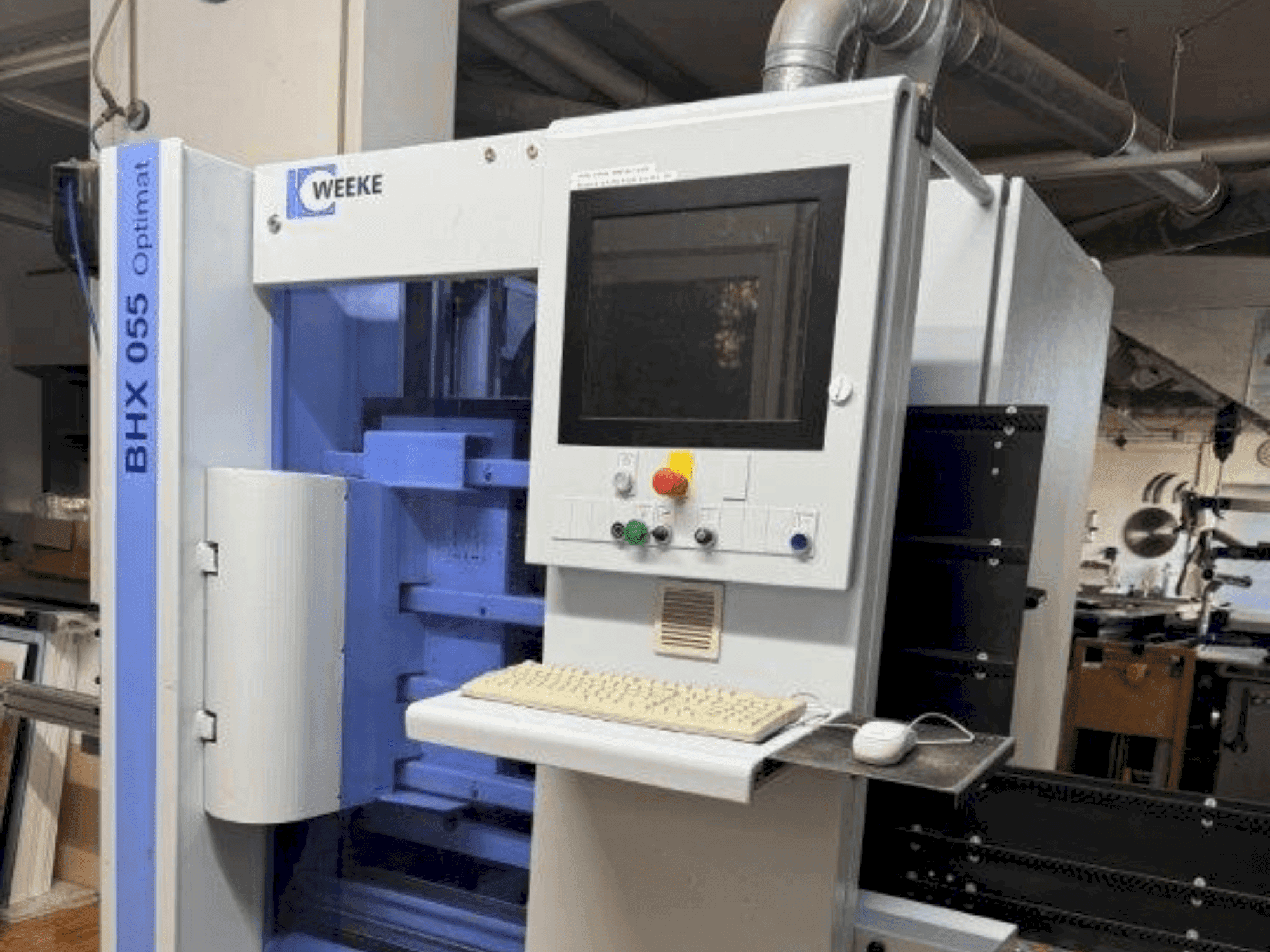 Masina HOMAG WEEKE BHX 055 eestvaade