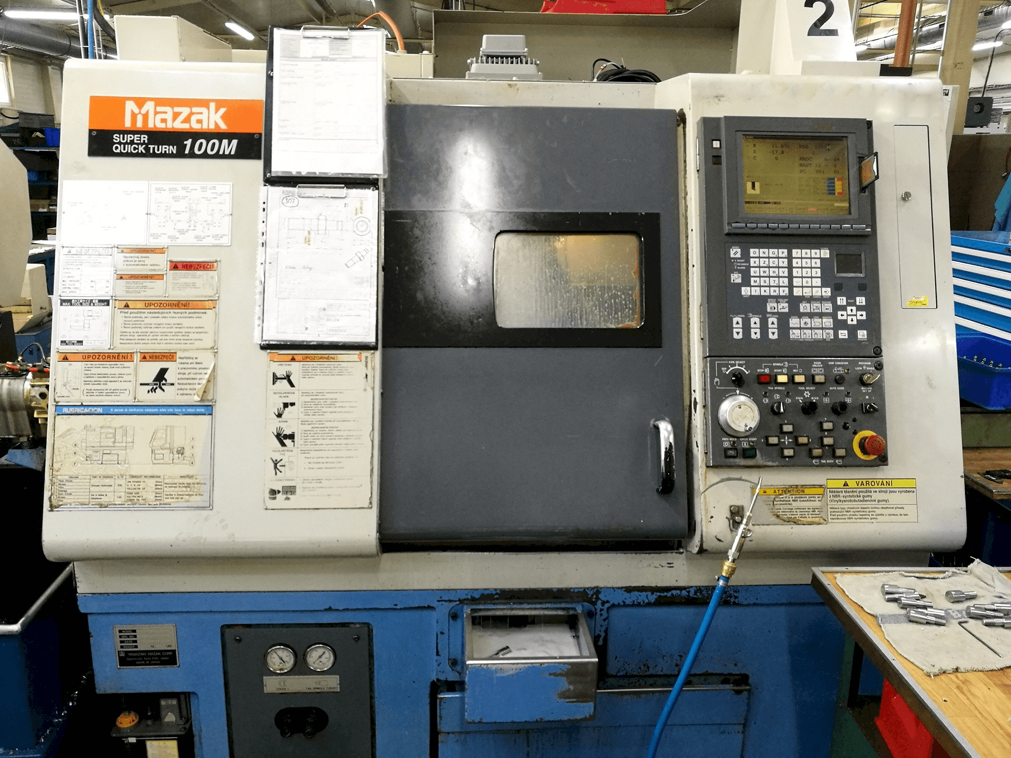 Masina Mazak Super Quick Turn 100M eestvaade