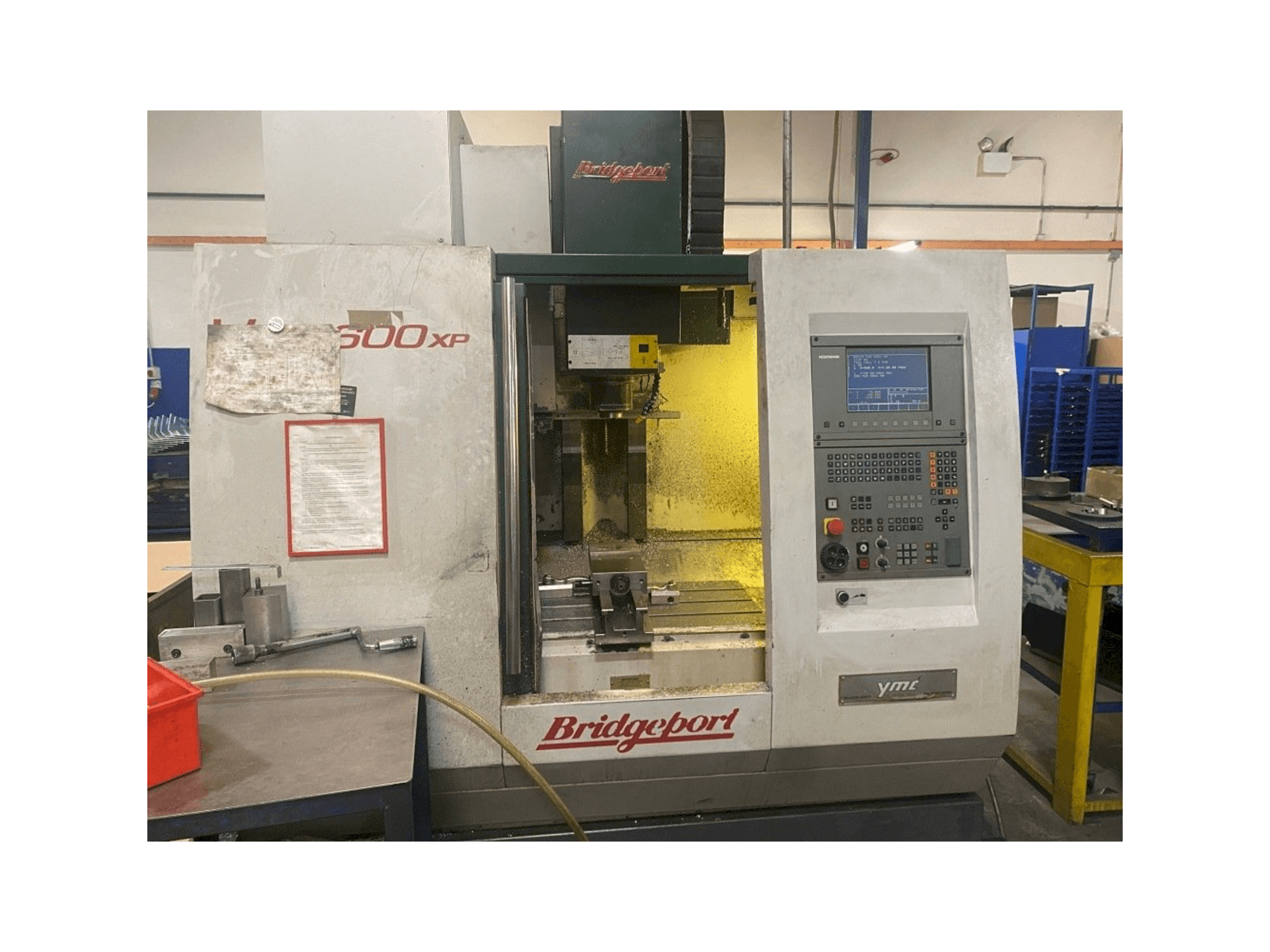 Masina Bridgeport VMC 600XP eestvaade