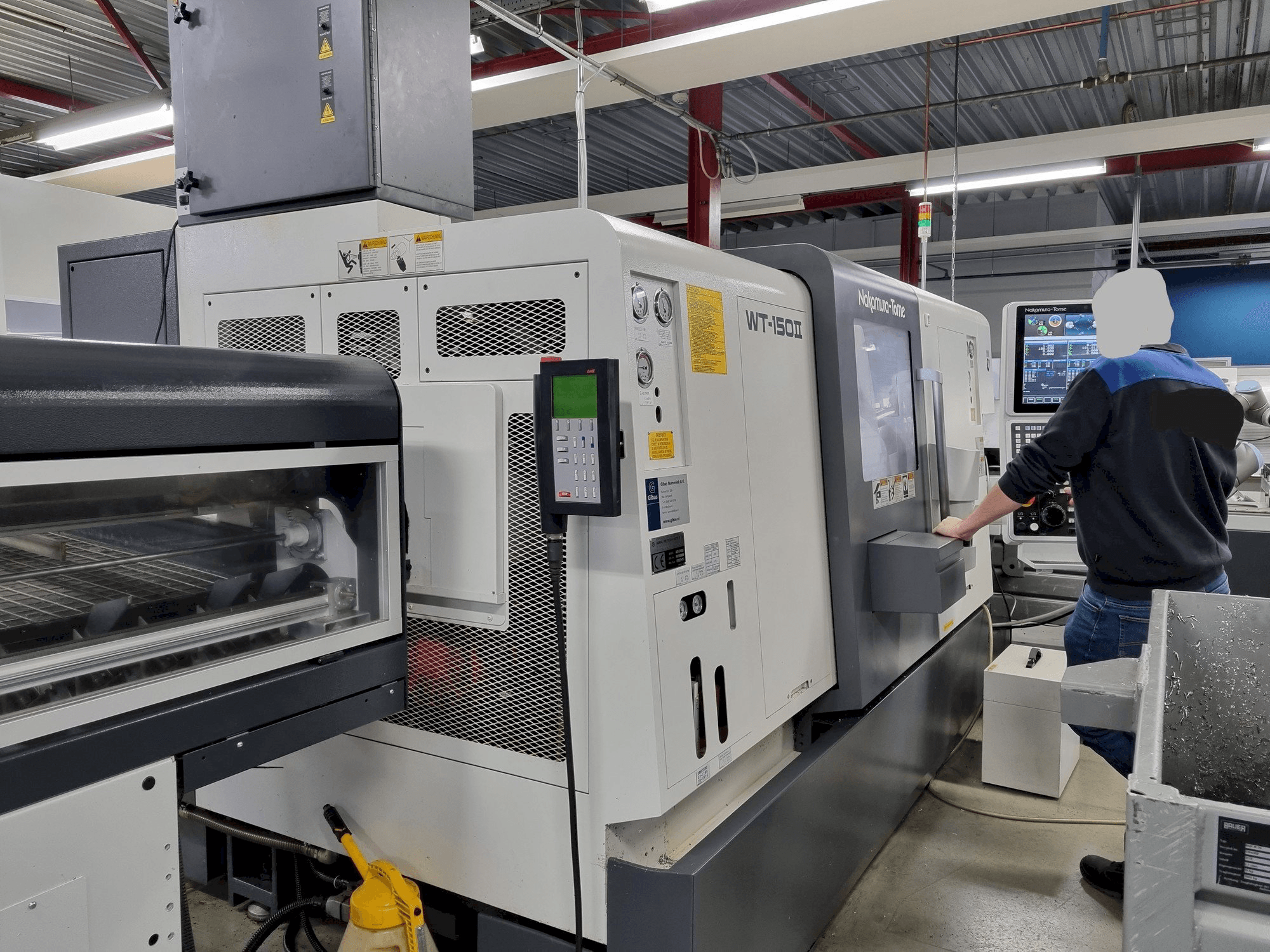 Masina NAKAMURA-TOME WT-150II eestvaade