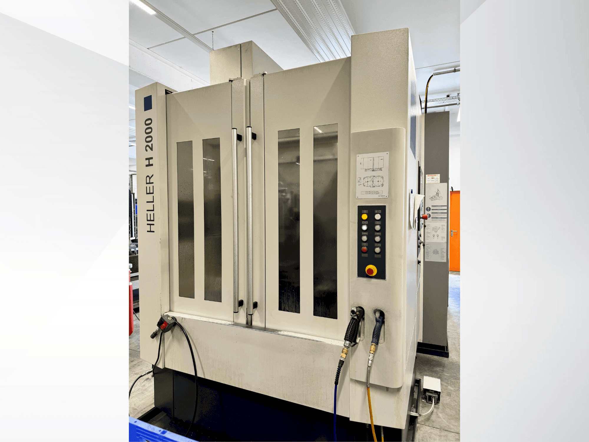 Masina HELLER H2000 eestvaade