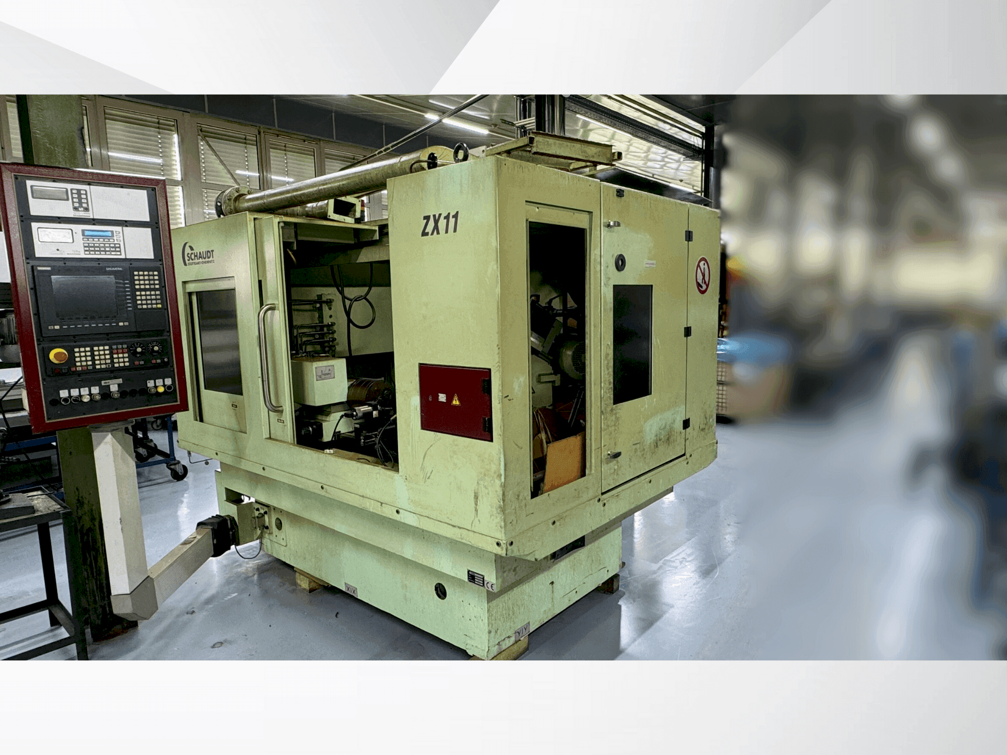 Masina Schaudt ZX 11 eestvaade