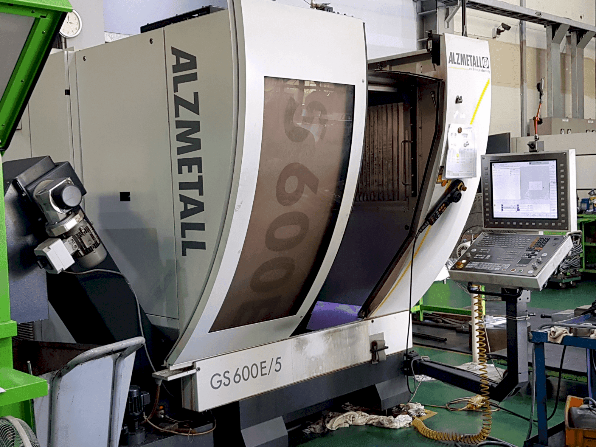 Masina Alzmetall GS600E/5 eestvaade