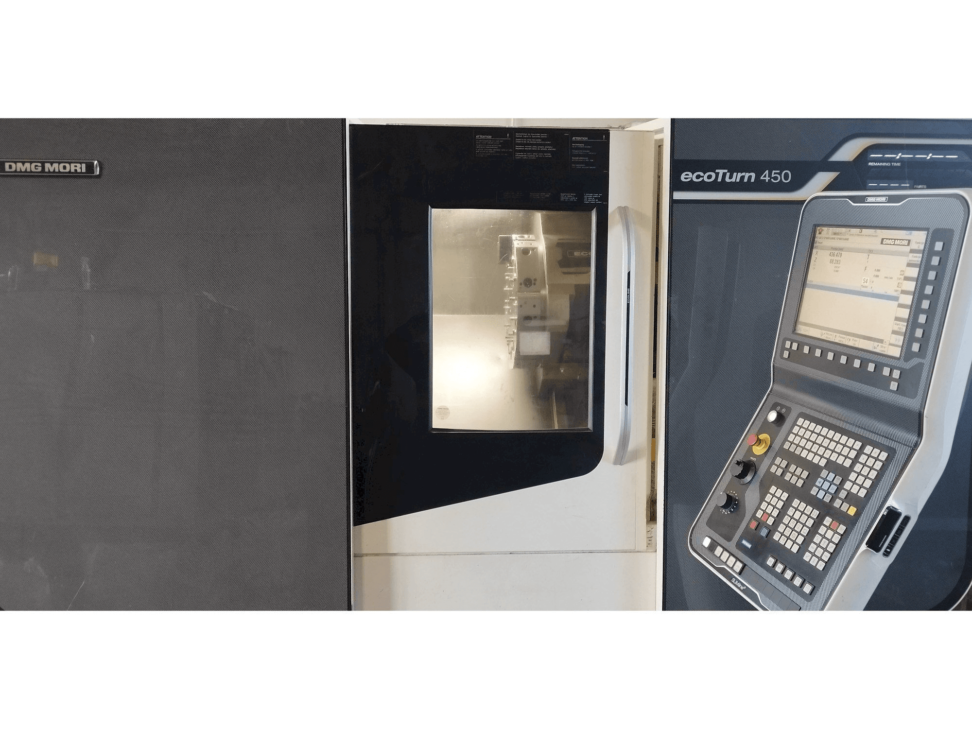 Masina DMG MORI EcoTurn 450 eestvaade