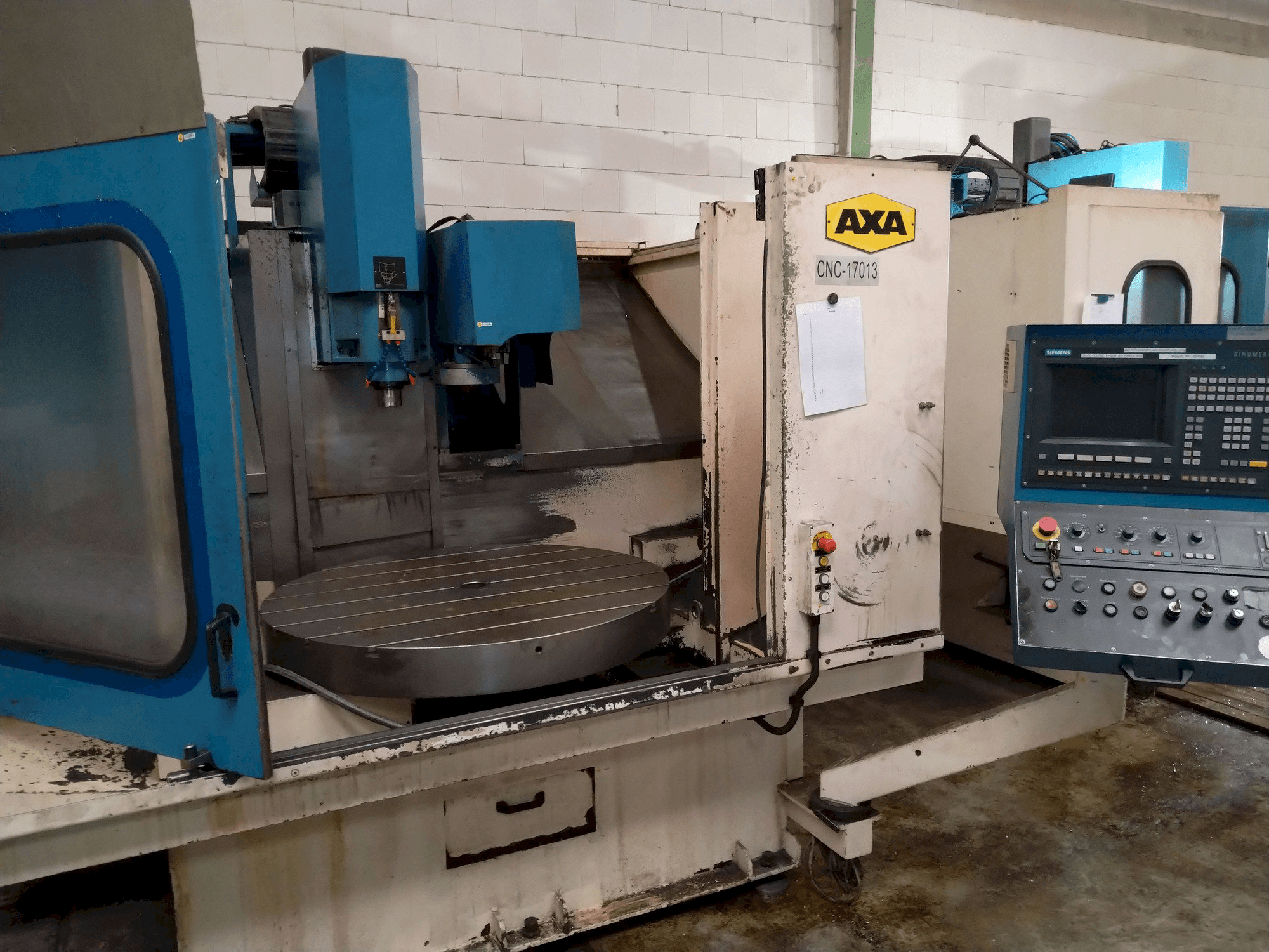 Masina AXA VSC2 MS/80 eestvaade